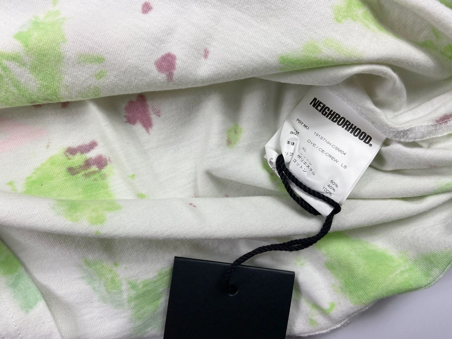 Neighborhood NEIGHBORHOOD CE-CREW LS Tee 19SS Tie-dye New Size US XL / EU 56 / 4 - 6 Thumbnail