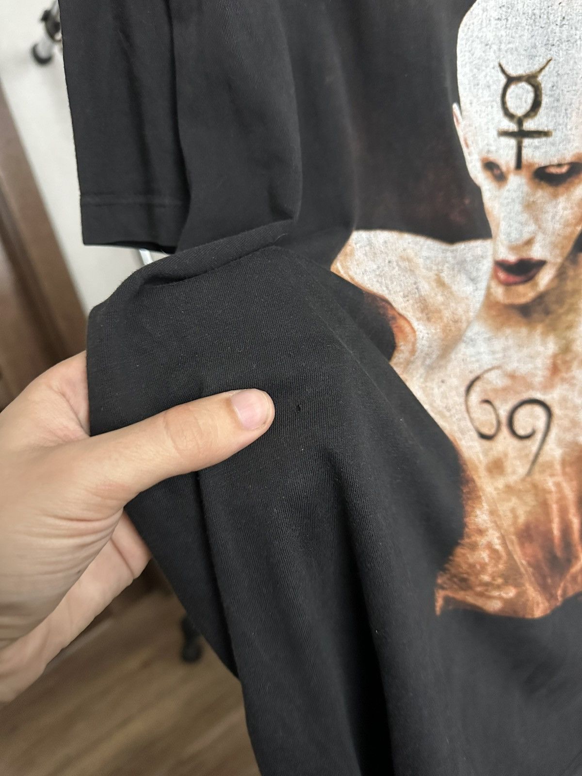 Marilyn Manson 2001 Marilyn Manson Vintage Rock Band T-Shirt Tee Size US XL / EU 56 / 4 - 10 Thumbnail