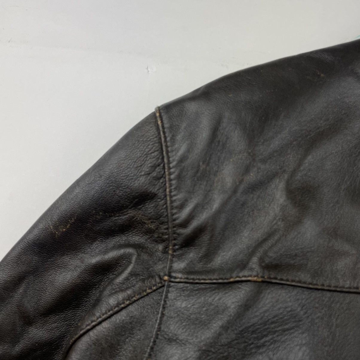 Banana Republic VTG 90’s BANANA REPUBLIC MENS TAN SOFT LEATHER JACKET SIZE M Size US M / EU 48-50 / 2 - 20 Thumbnail