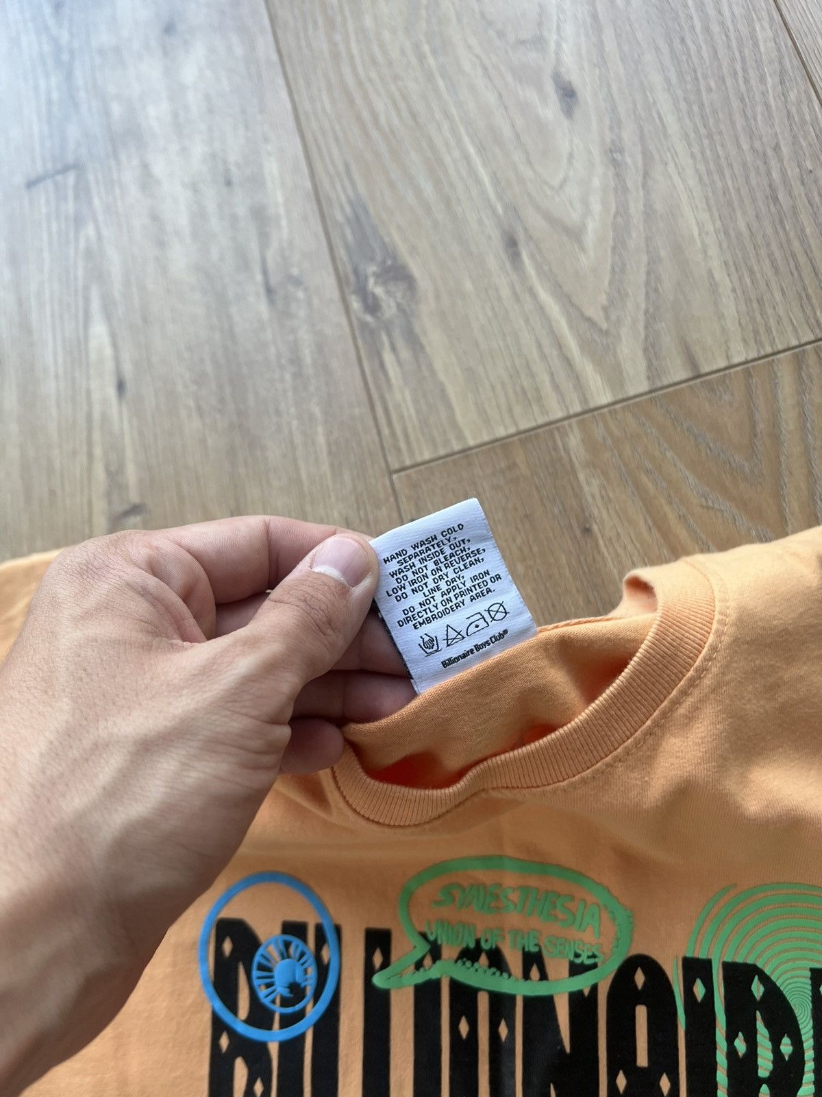 Billionaire Boys Club BILLIONAIRE BOYS CLUB SYNESTHESIA RARE VINTAGE TEE Size US M / EU 48-50 / 2 - 7 Thumbnail
