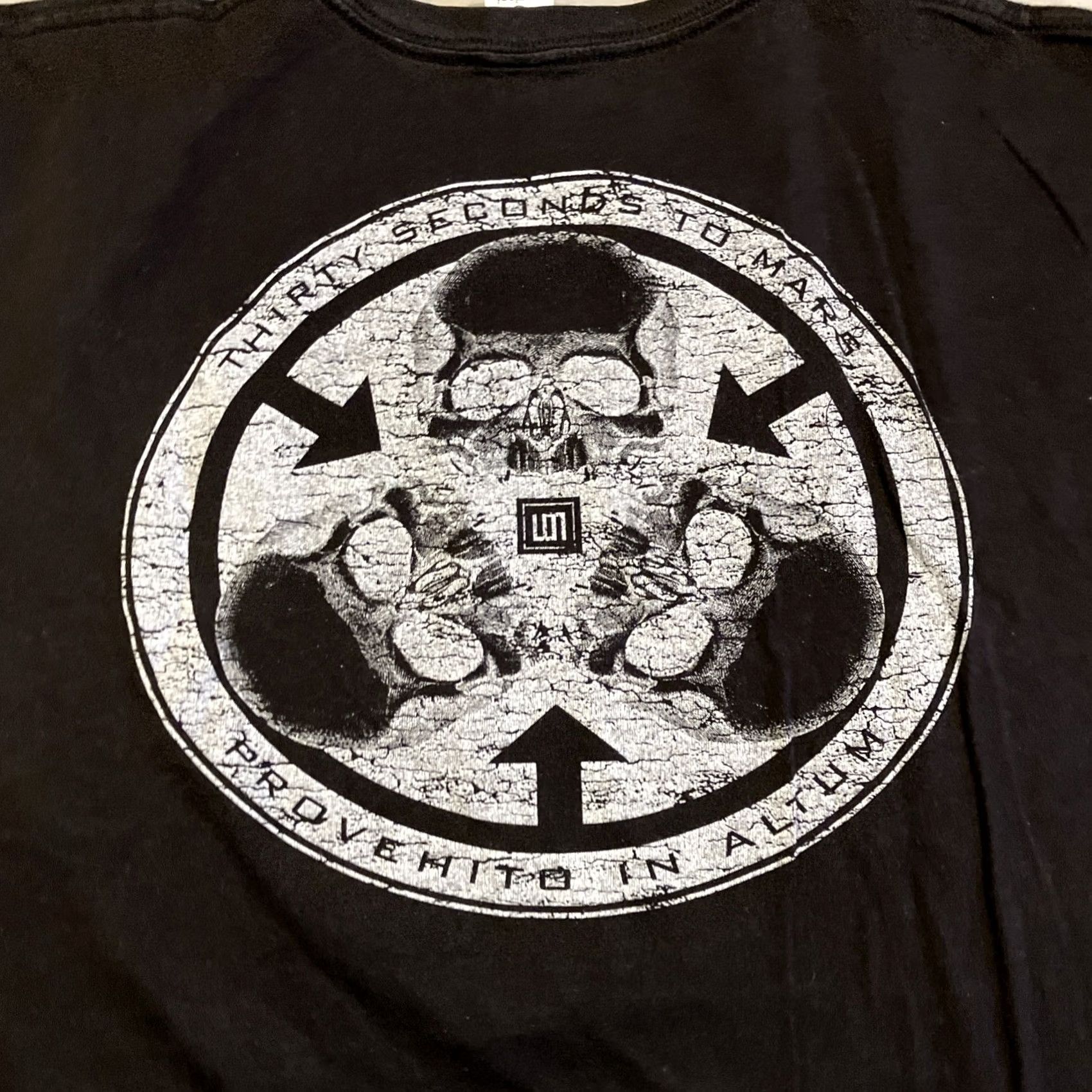 Doublet VINTAGE 30 Seconds To Mars 2008 T Shirt XL Black Double Sided Awesome Men's Size US XL / EU 56 / 4 - 7 Thumbnail