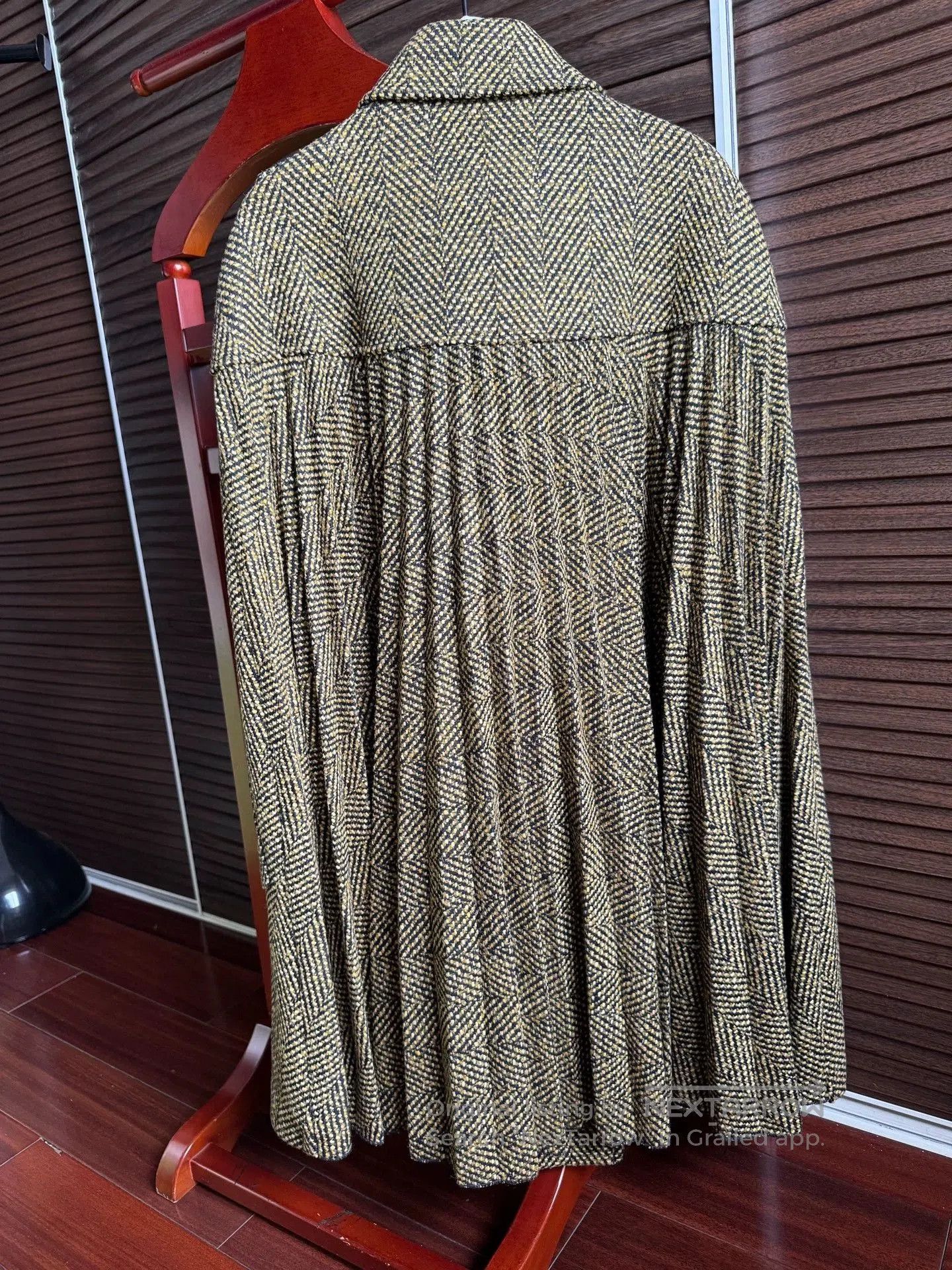 Valentino REDVALENTINO Wool Double-Breasted Cloak. Size US M / EU 48-50 / 2 - 2 Thumbnail