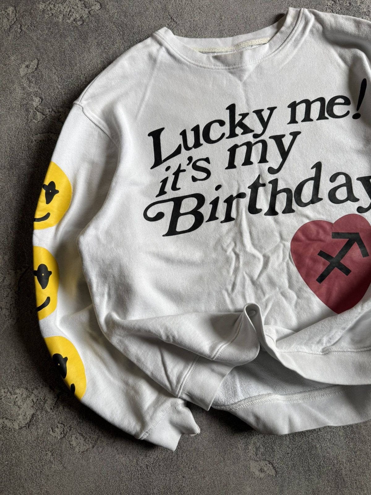 Cactus Plant Flea Market × Kanye West CPFM Lucky Me It’s My Birthday Saint Kanye West sweatshirts Size US M / EU 48-50 / 2 - 3 Thumbnail