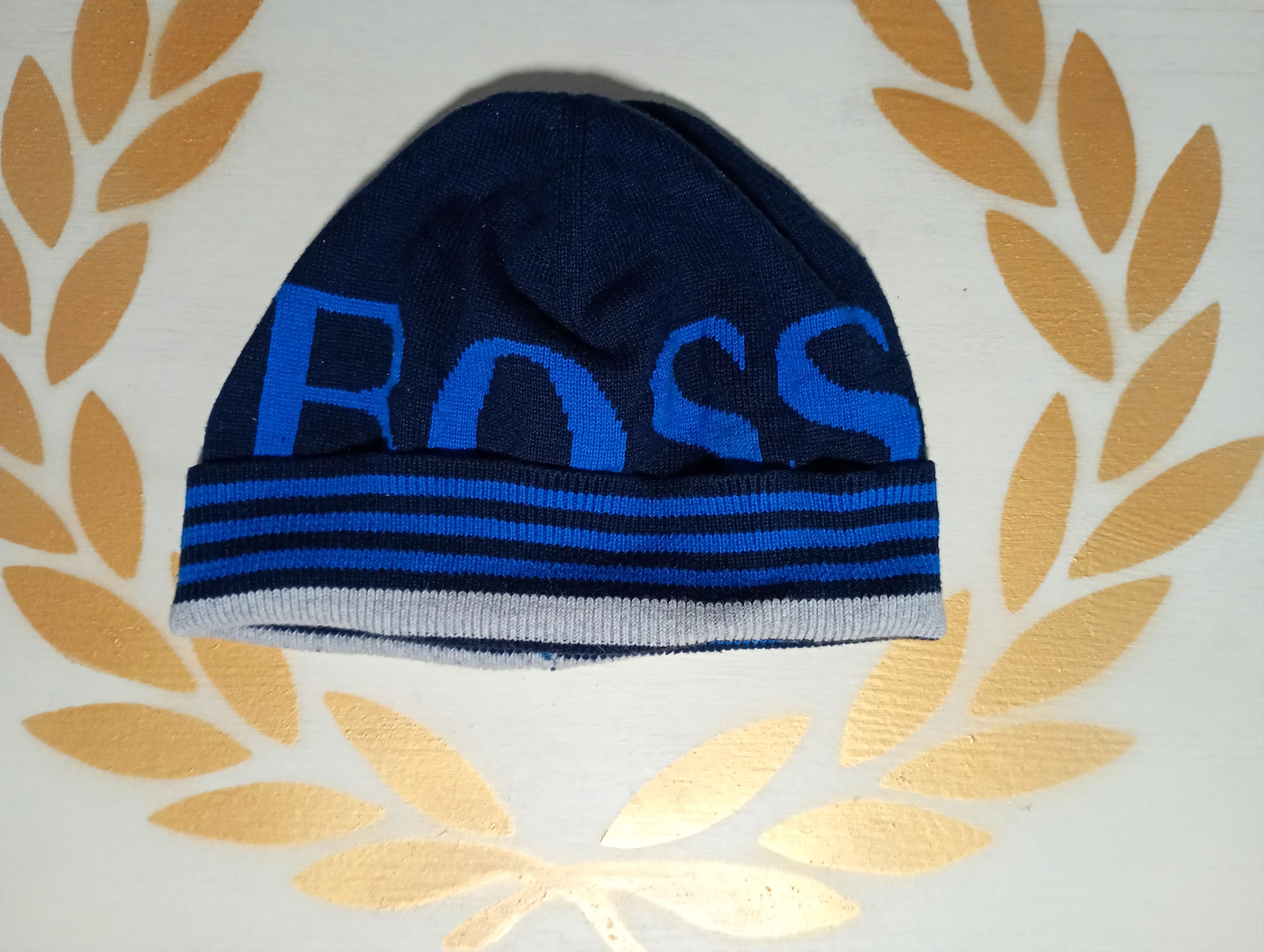 Designer × Hugo Boss Hugo Boss Beanie Hat Size ONE SIZE - 2 Thumbnail