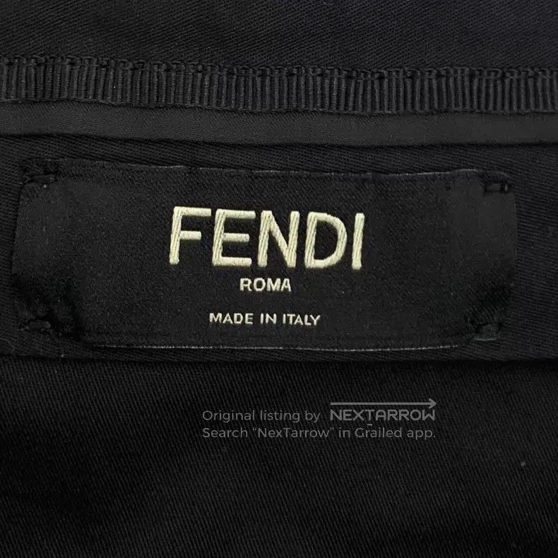 Fendi Fendi Dark brown classic double F logo print casual shorts Size US 30 / EU 46 - 5 Thumbnail