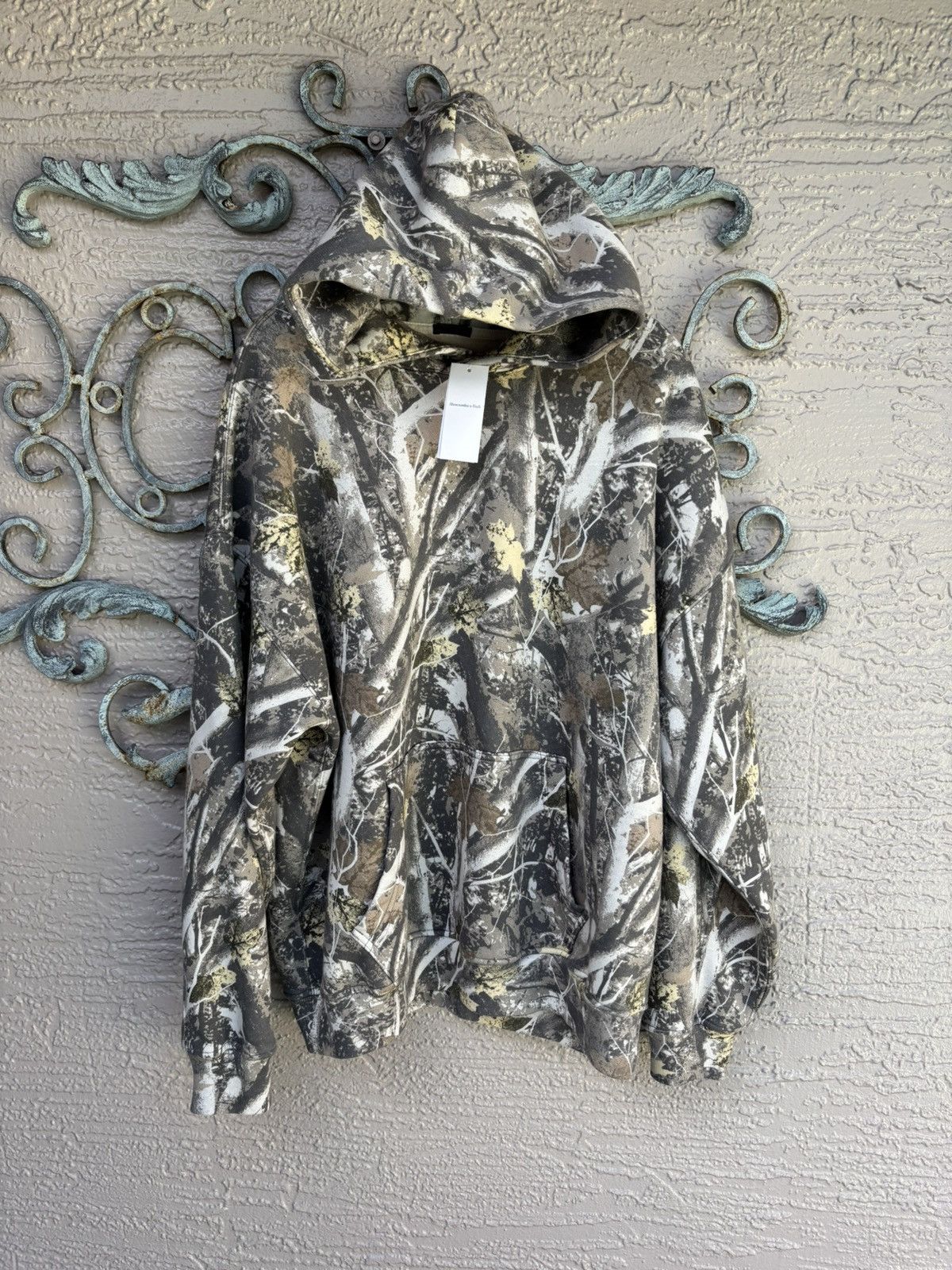 Abercrombie & Fitch Abercrombie Oversized Camo Hoodie Size US L / EU 52-54 / 3 - 1 Thumbnail