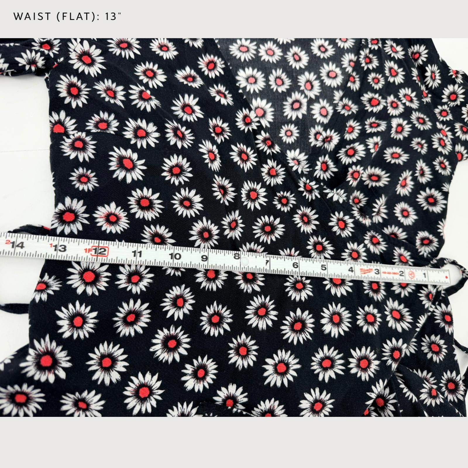 Philippe Model Garage Riva Daisy Maxi Dress Black Floral XXS Size XXS / US 00 / IT 34 - 7 Thumbnail
