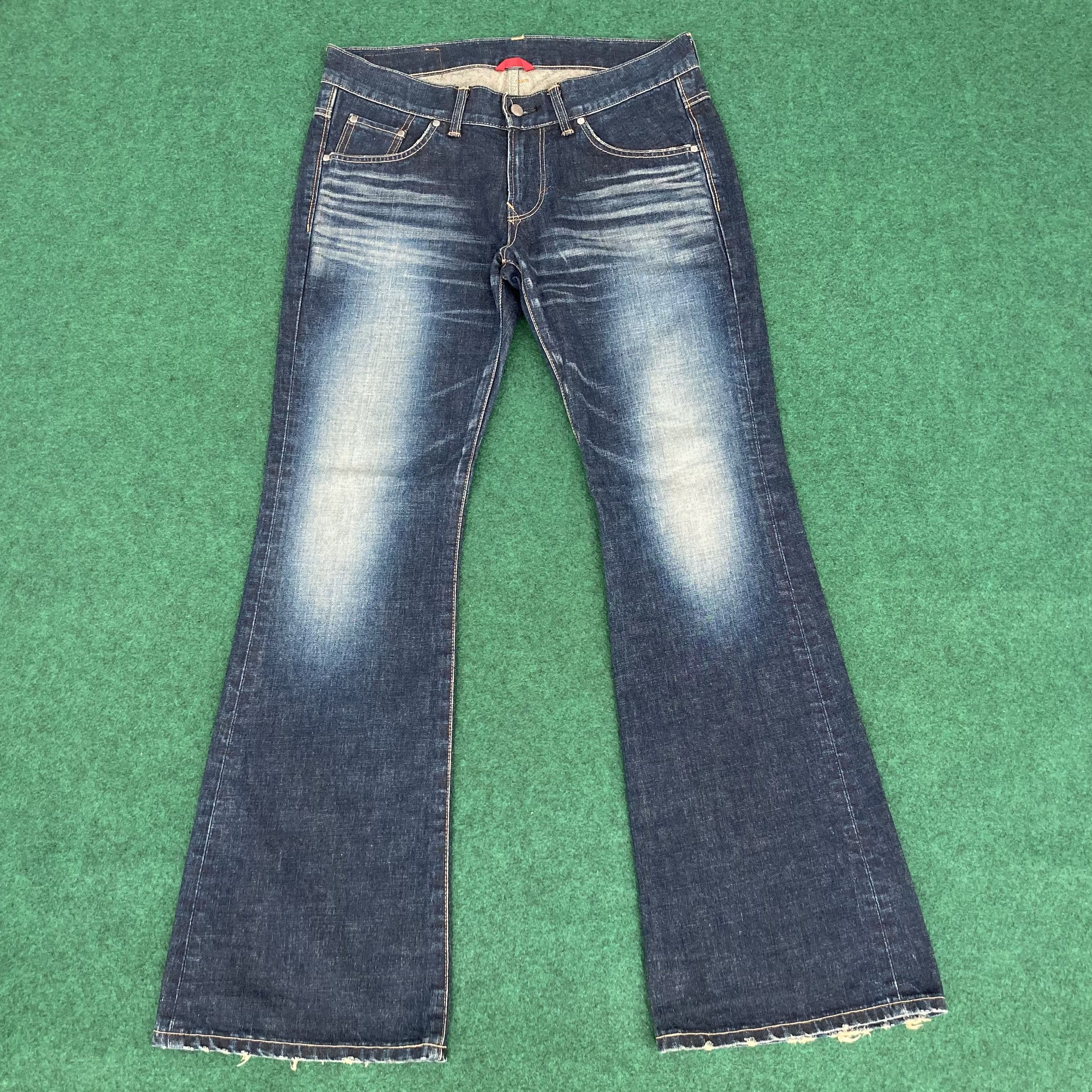 Edwin Vtg Edwin 503 SD Super Flare Denim Bootcut Jeans Size US 34 / EU 50 - 1 Thumbnail