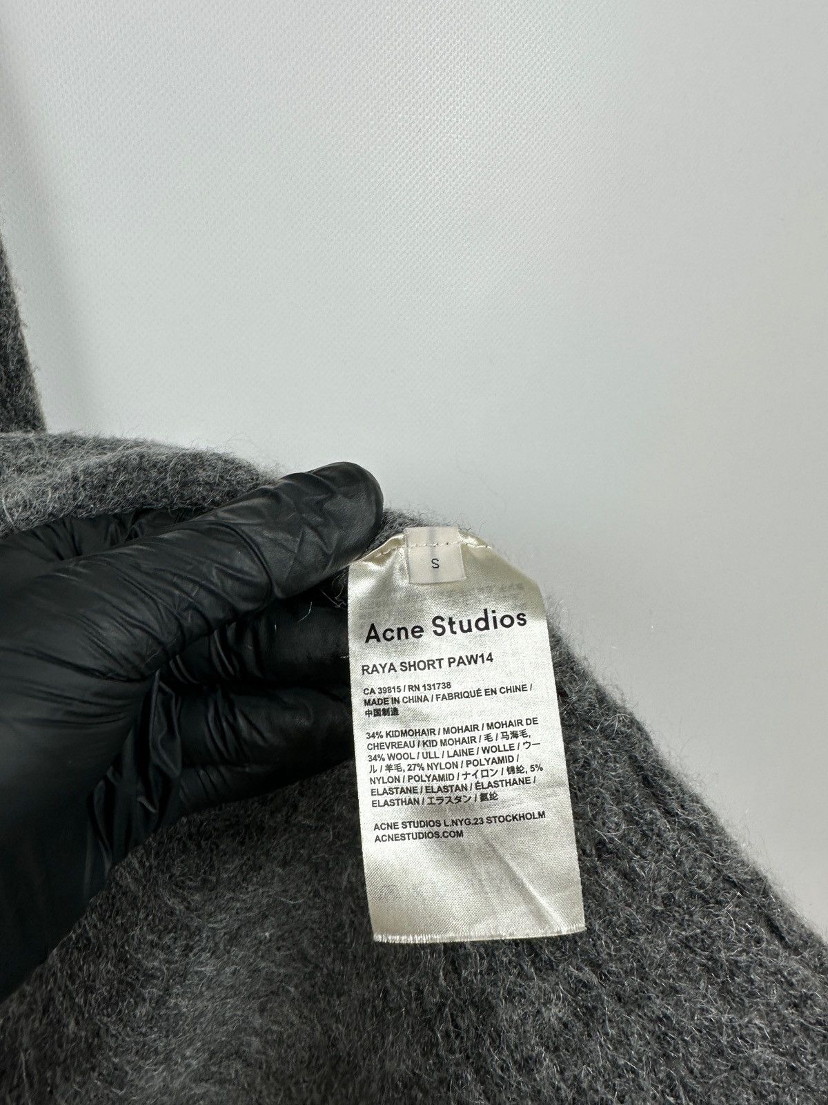 Acne Studios Acne Studios Raya Short Mohair/Wool Knit Cardigan Sweater Size S / US 4 / IT 40 - 19 Thumbnail