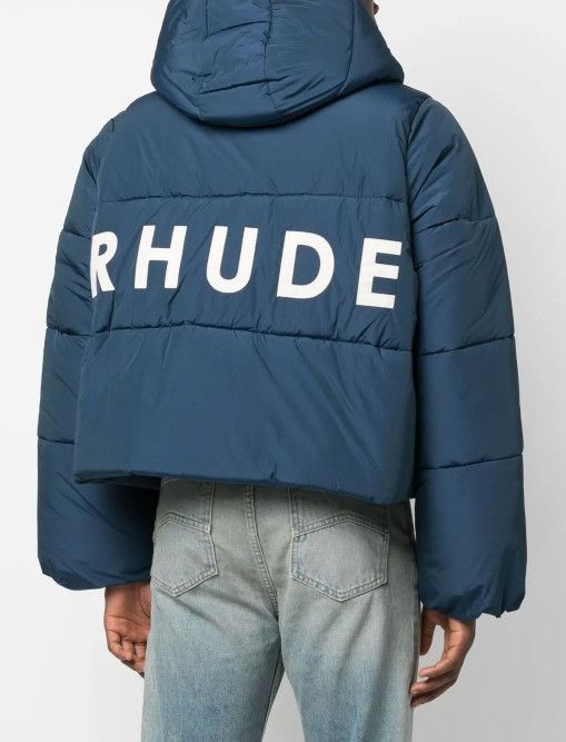 Rhude [NWT] [$1900] Rhude Logo Puffer Jacket M Size Size US M / EU 48-50 / 2 - 1 Thumbnail