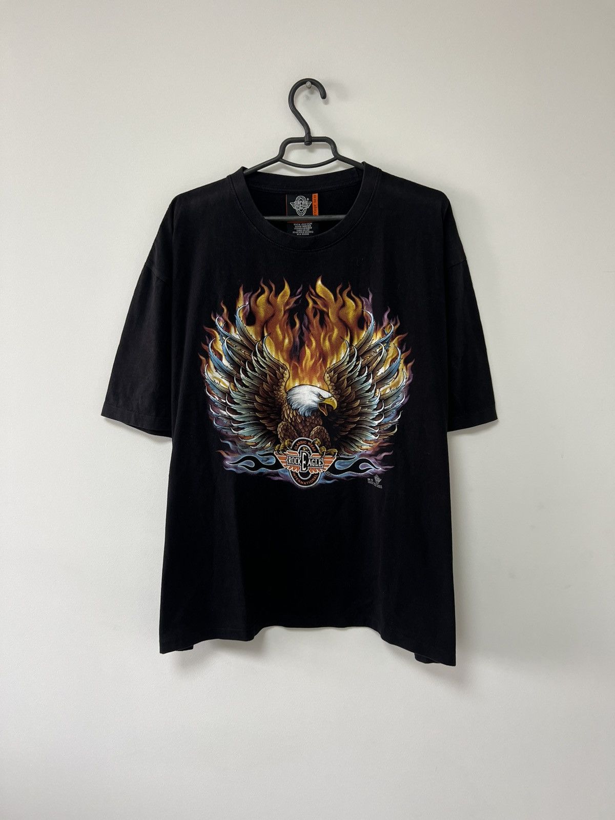 Harley Davidson Vintage 90’s Harley Davidson International Rock Eagle sz 3XL Size US XXL / EU 58 / 5 - 1 Thumbnail