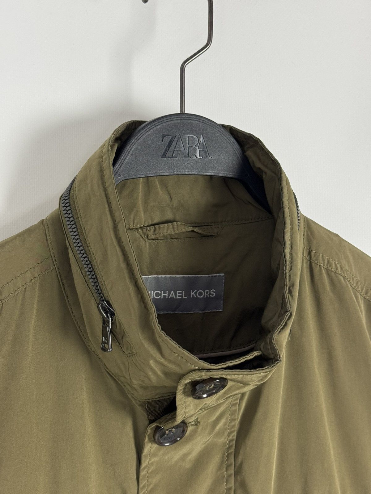 Michael Kors Michael Kors Military Field Nylon Jacket Size US L / EU 52-54 / 3 - 7 Thumbnail