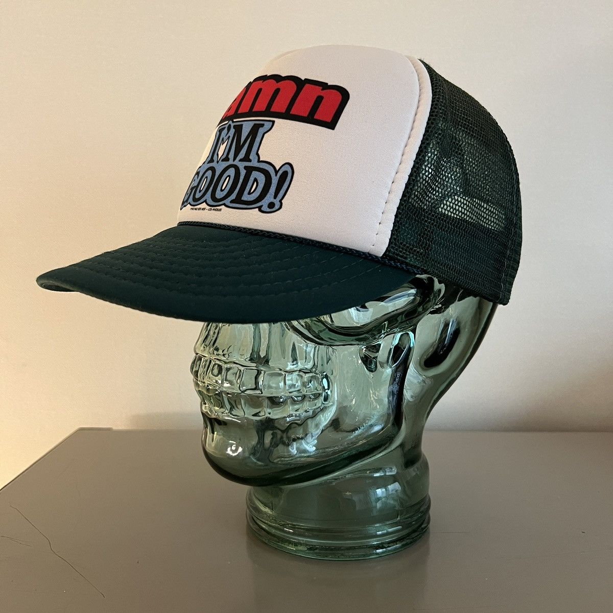 Other Vintage 80s Damn I'm Good Slogan Trucker Cap Size ONE SIZE - 5 Thumbnail