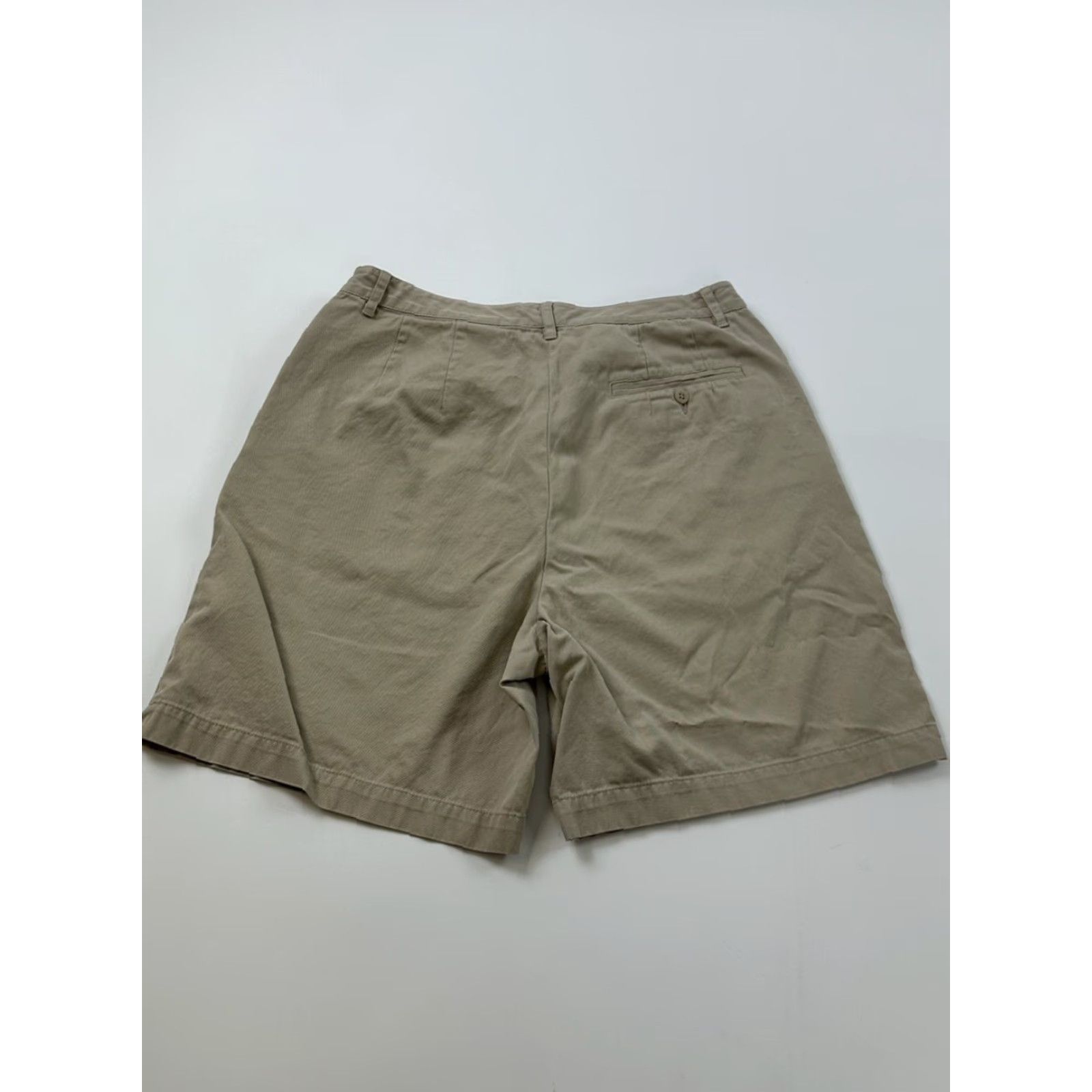 Eddie Bauer Eddie Bauer Bermuda Shorts Women’s 8 Beig e Khaki Knit Cotton Bermuda Shorts Womens Regular Size 8 Outdoor Hiking Classic Size 30" / US 8 / IT 44 - 2 Thumbnail