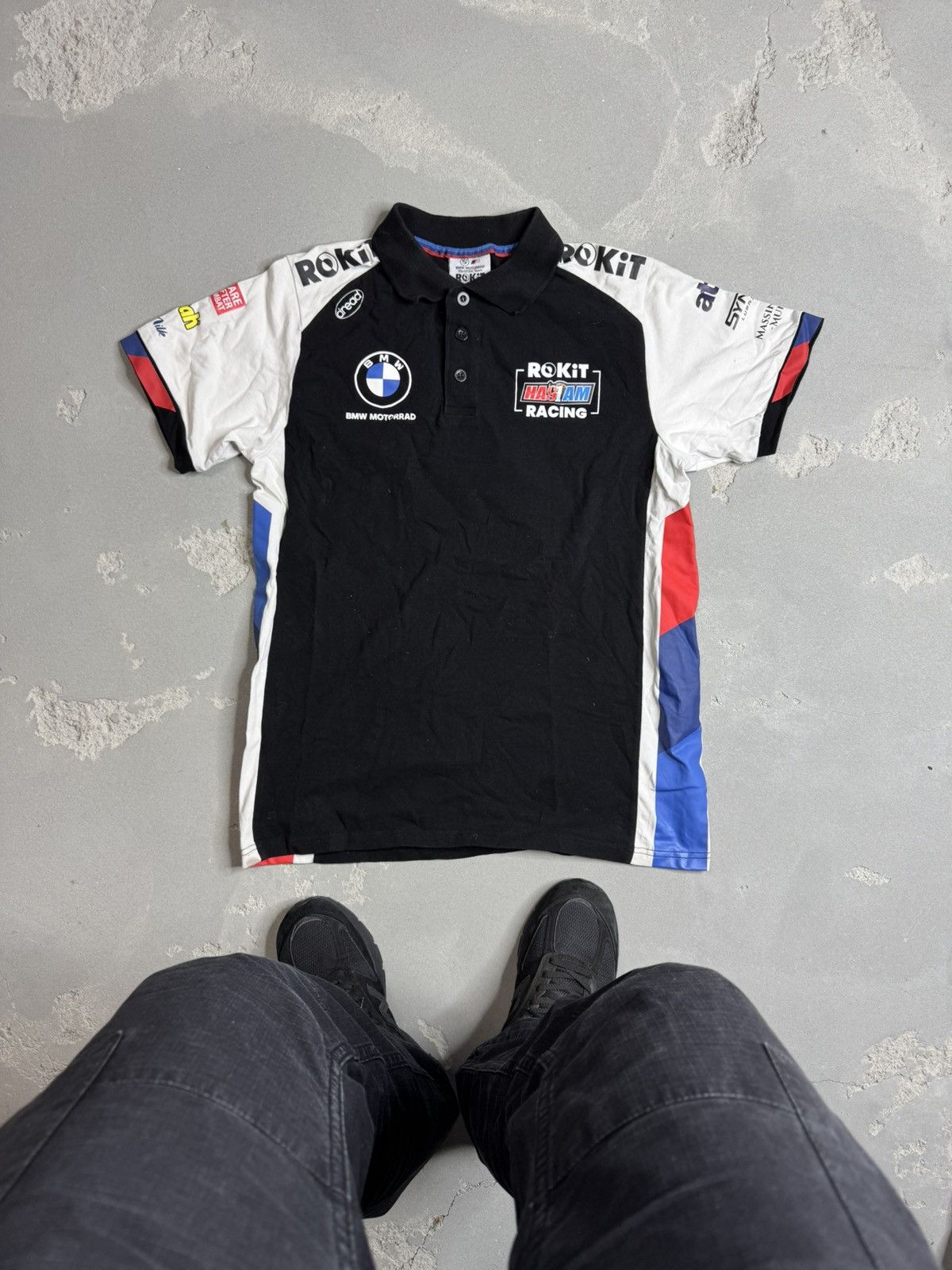 BMW × NASCAR 💙 BMW RACING TEE T-SHIRT BMW MOTORRAD Size US L / EU 52-54 / 3 - 1 Thumbnail