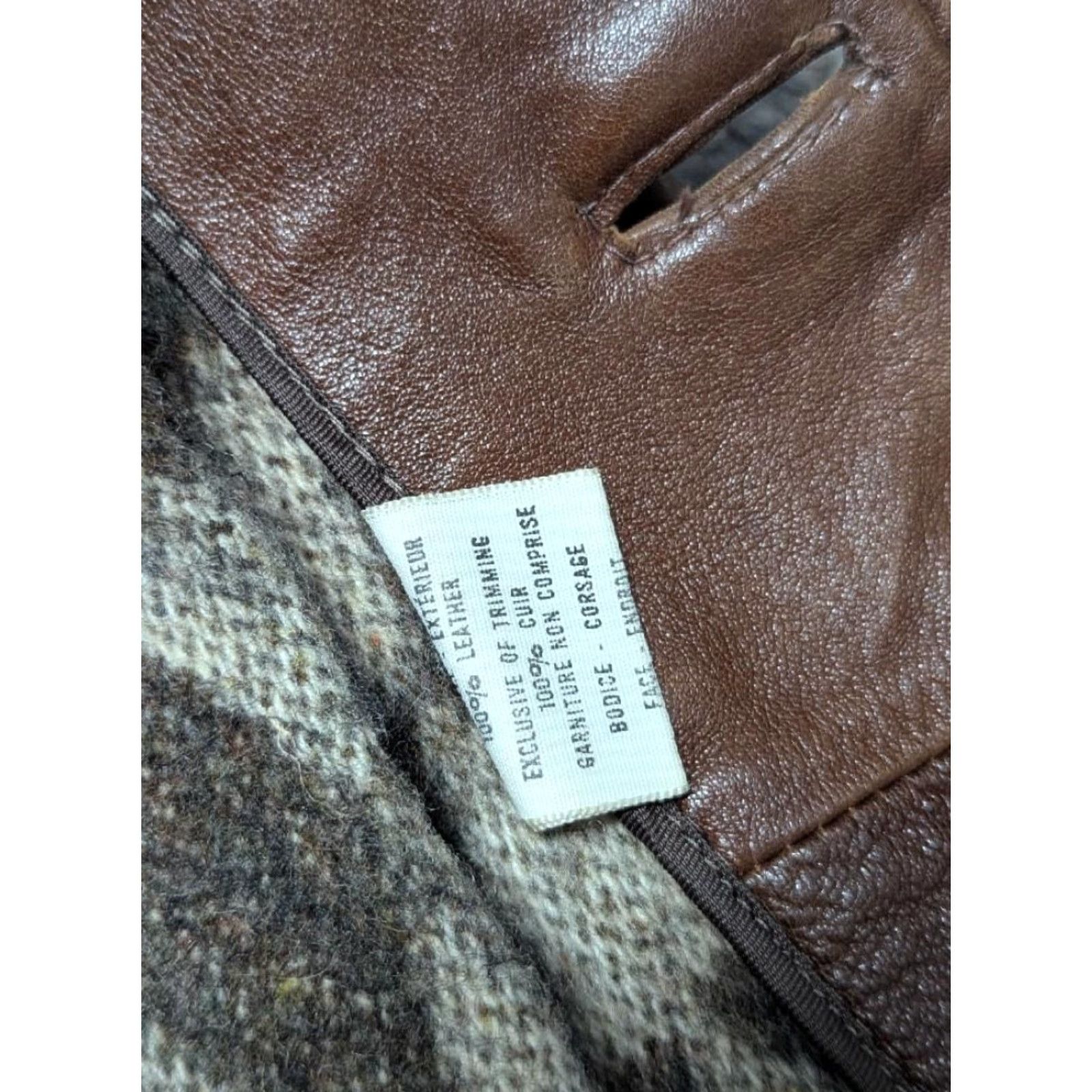 Vintage VINTAGE brown leather overcoat Mens 40 long SHERLOCK cortefiel Furmans Lambskin? Size US M / EU 48-50 / 2 - 5 Thumbnail
