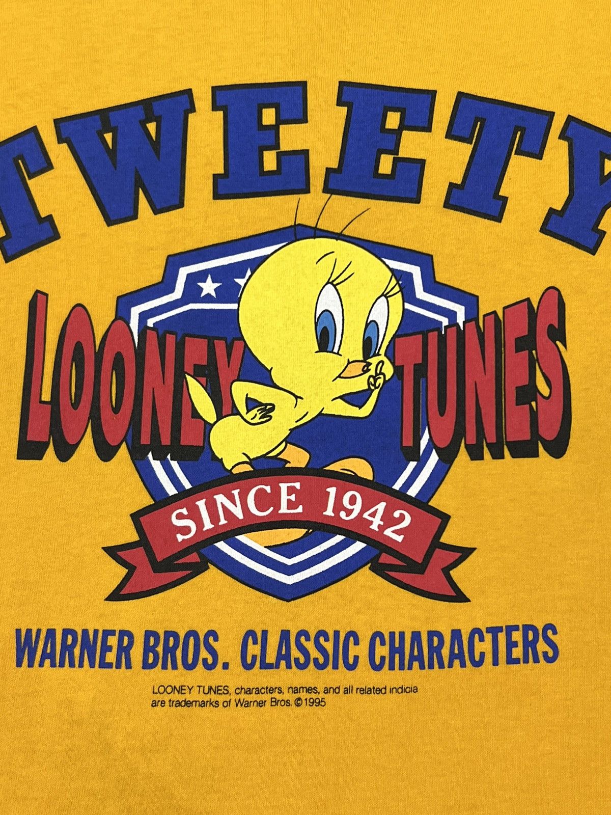Cartoon Network VINTAGE 1995 TWEETY LOONEY TUNES SHIRT Size US L / EU 52-54 / 3 - 2 Thumbnail