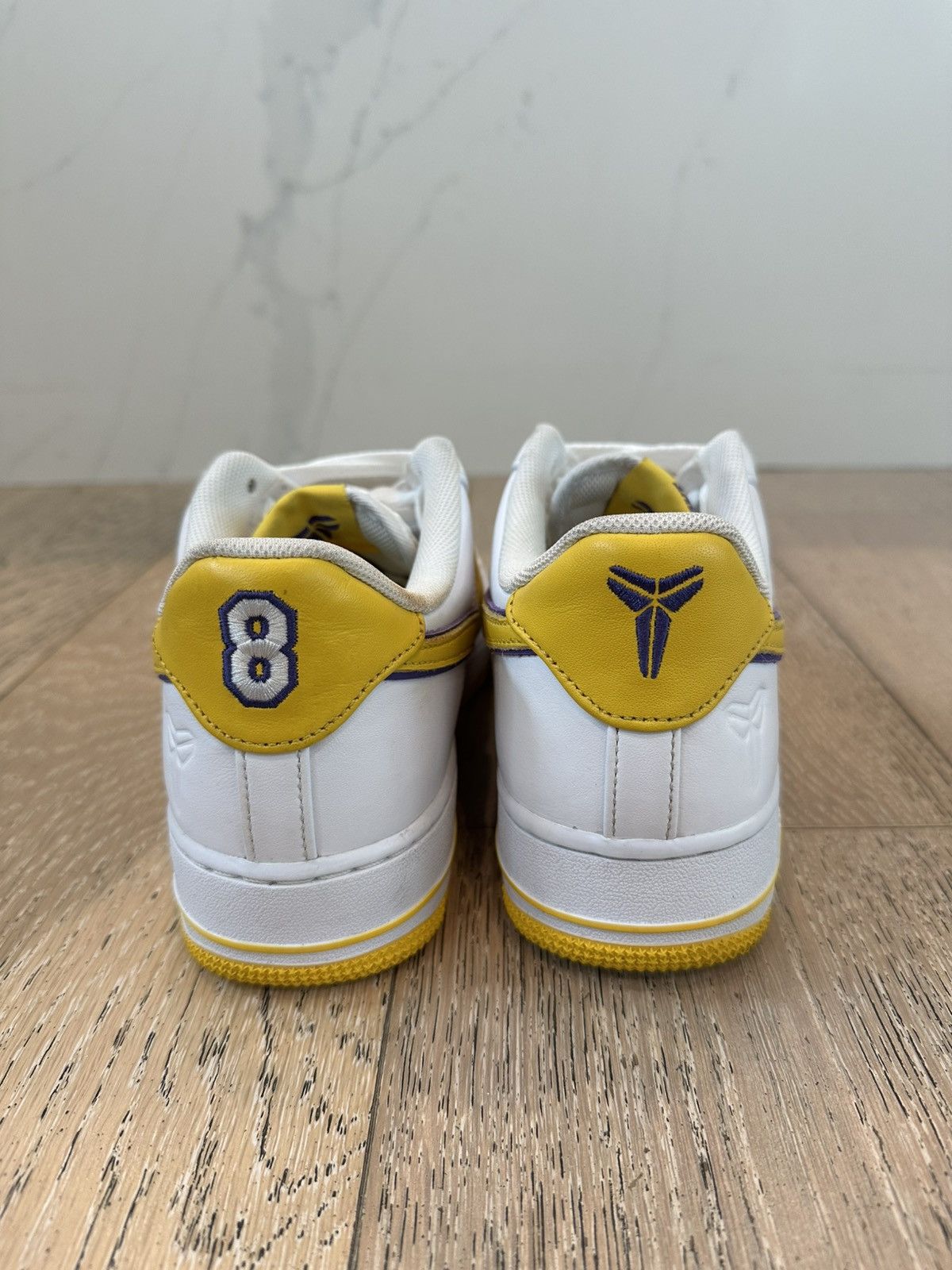 Nike Nike Air Force 1 Low Retro QS Kobe Bryant Lakers Home Size US 8.5 / EU 41-42 - 3 Thumbnail