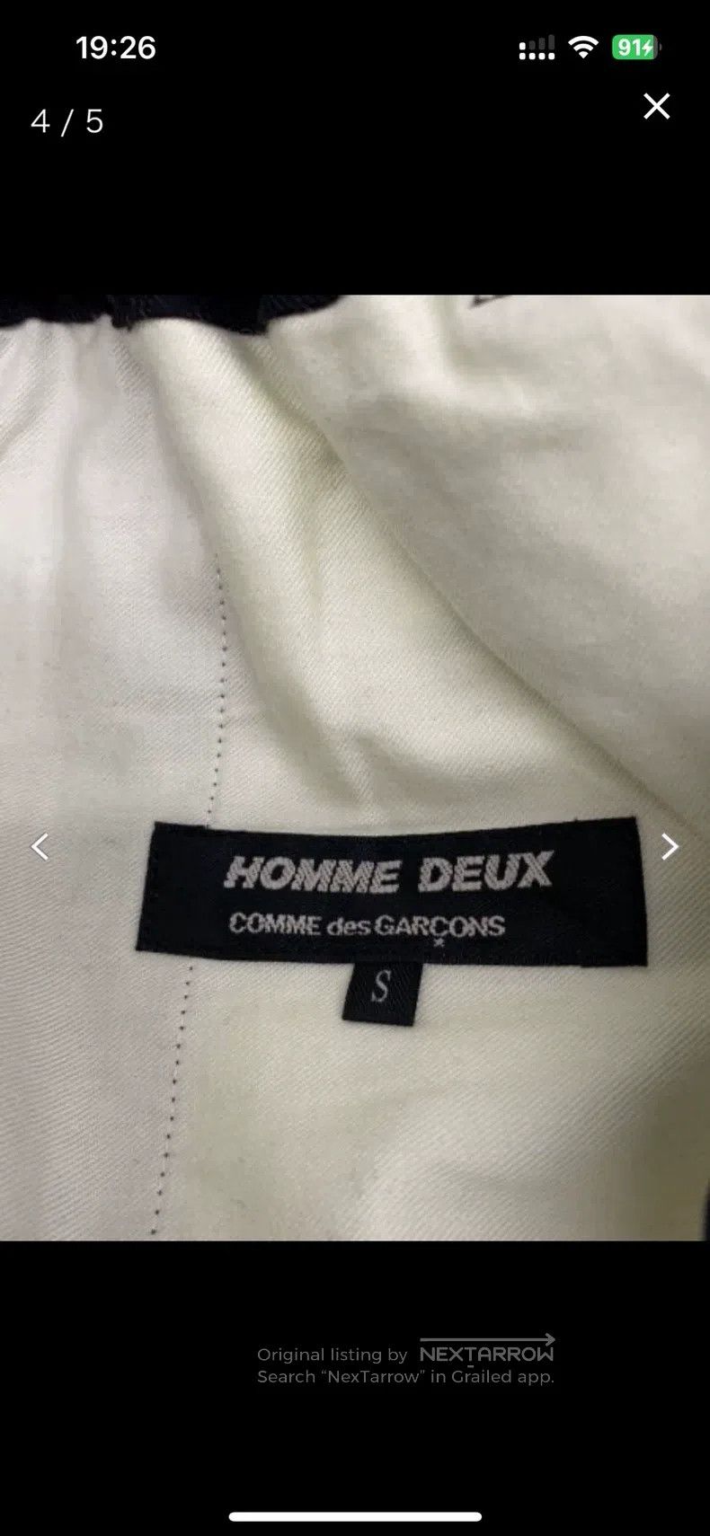 Comme des Garcons Comme des Garcons size S Dress pants Size US 27 - 4 Thumbnail