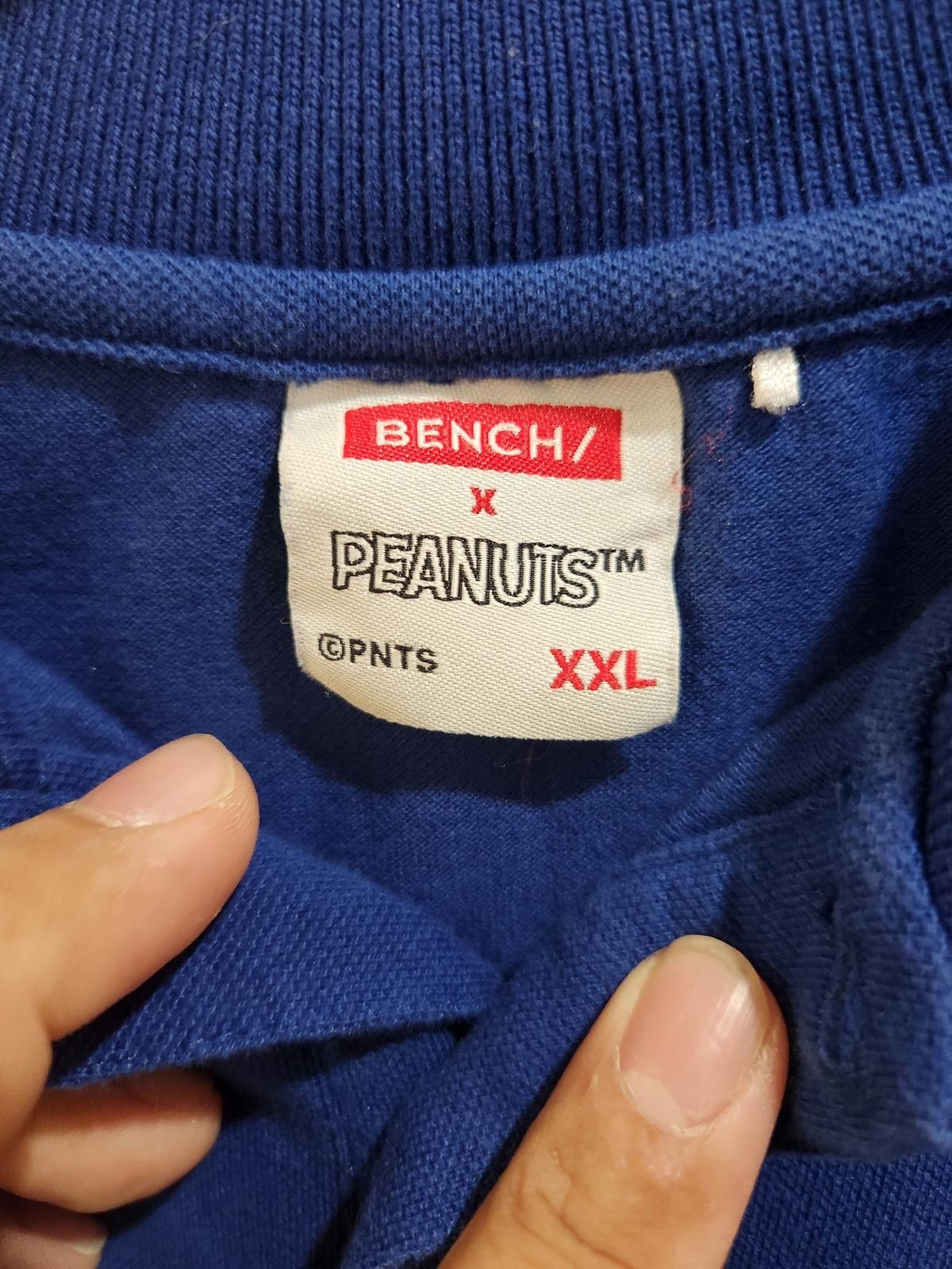 Bench Vintage BENCH/ X PEANUTS Button-up SNOOPY Blue shirt Sz 2XL Size US XXL / EU 58 / 5 - 4 Thumbnail