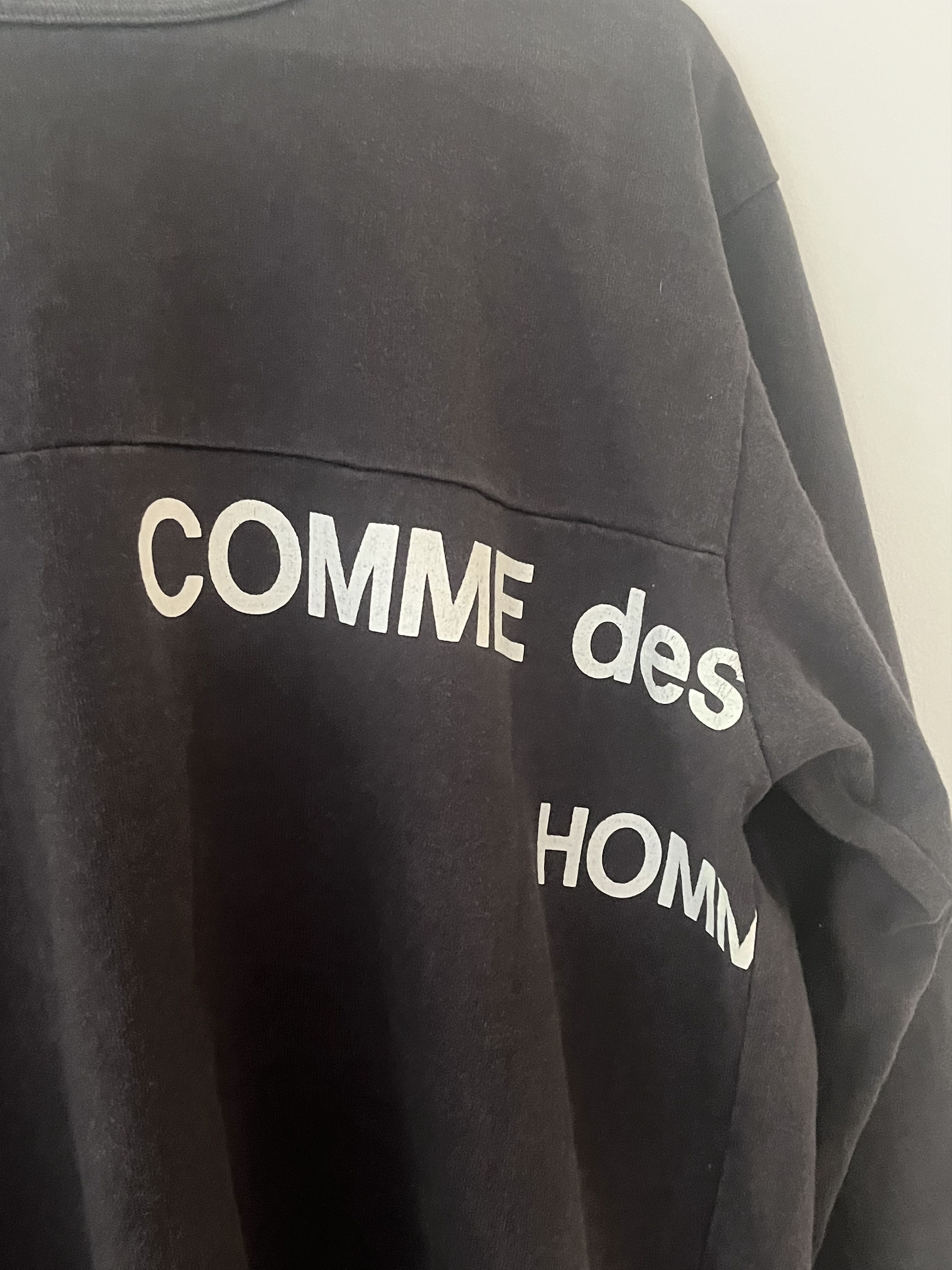 Comme des Garcons CDG Archive 2001 Split Logo Long Sleeve Size US M / EU 48-50 / 2 - 4 Thumbnail