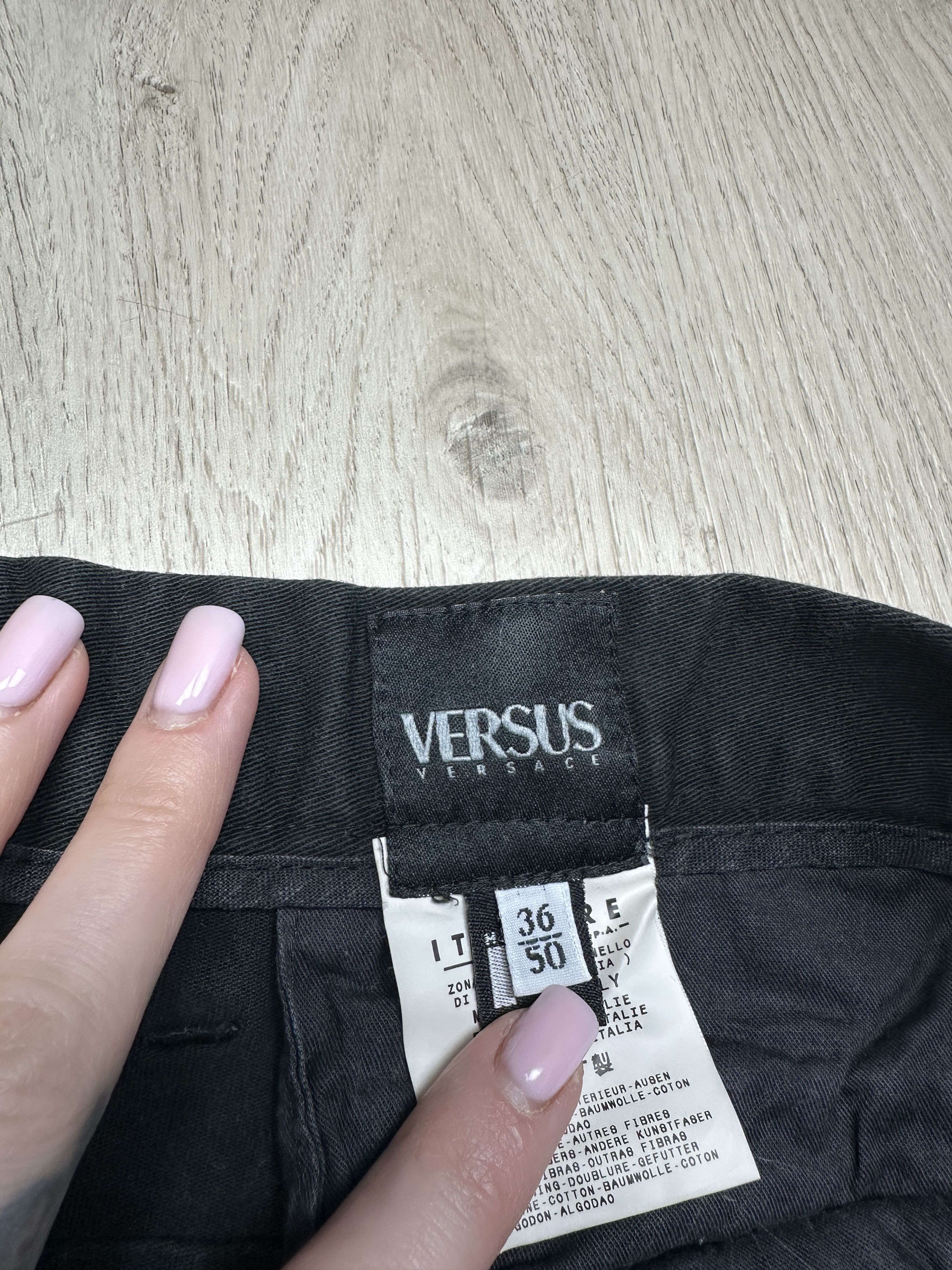 Versus Versace Versus Versace Vintage Mens Pants Size US 34 / EU 50 - 4 Thumbnail