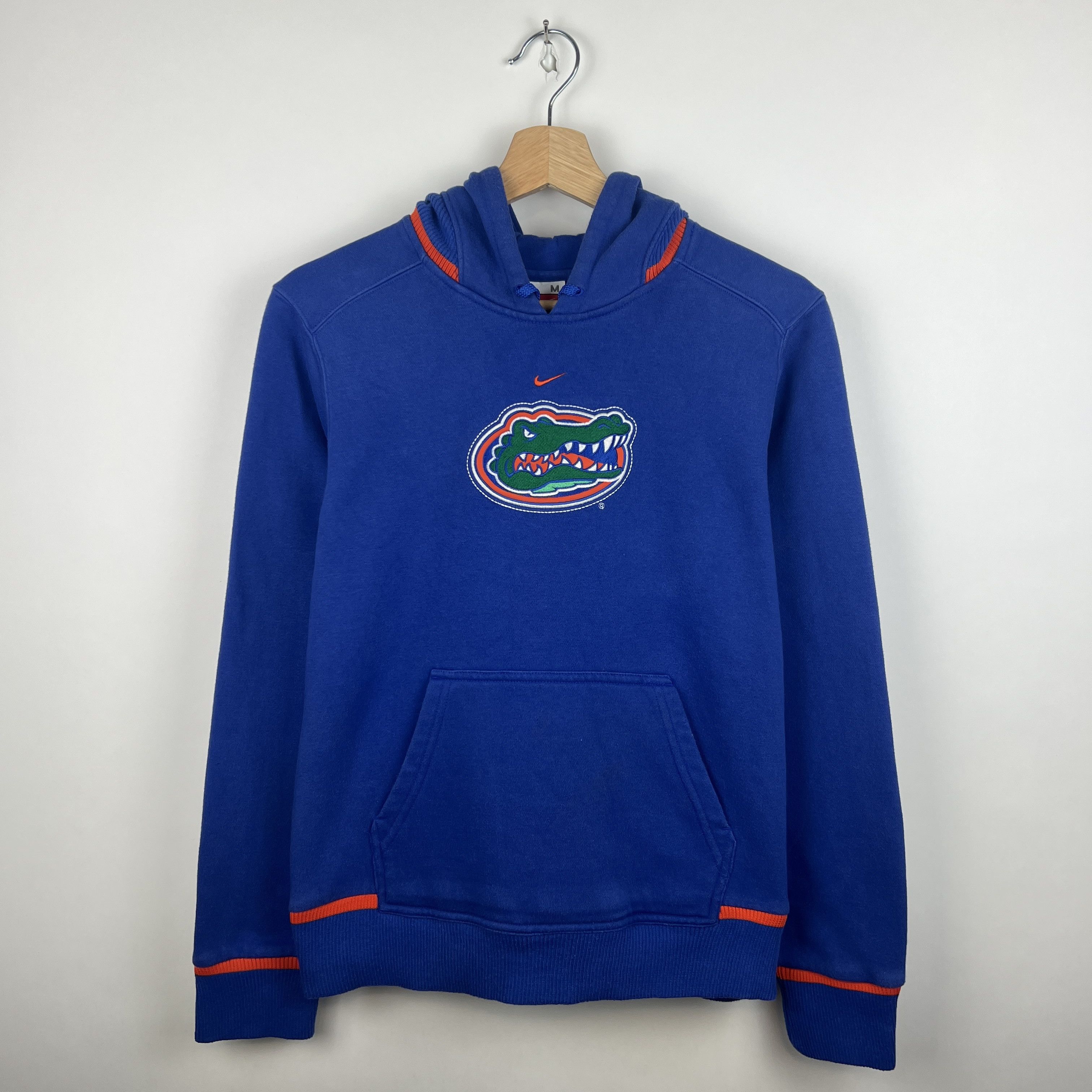 NCAA × Nike Vintage Nike Florida Gators Middle Swoosh Hoodie Size S / US 4 / IT 40 - 1 Thumbnail