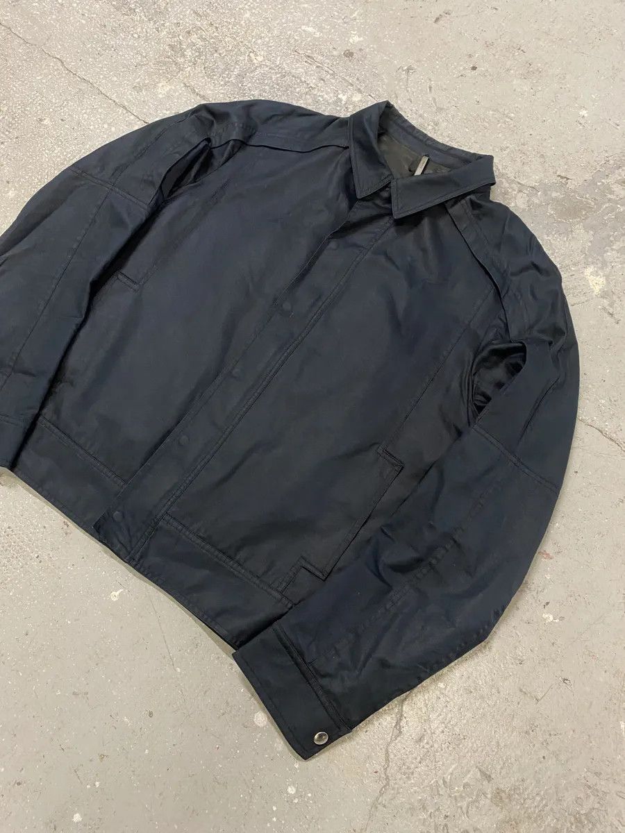 Dior AW2008 Dior Navy Trucker Contemporary Jacket by Kris Van Assche Size US L / EU 52-54 / 3 - 3 Thumbnail