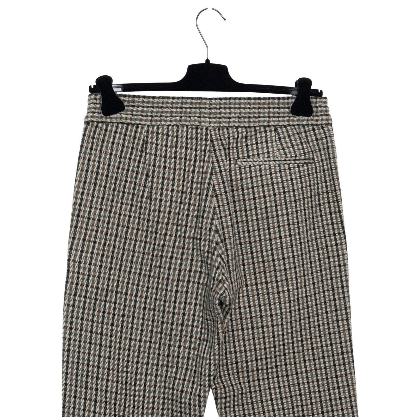 Acne Studios Acne Studios Knit Check Wool Brown Grey Trousers Pants Size US 32 / EU 48 - 4 Thumbnail