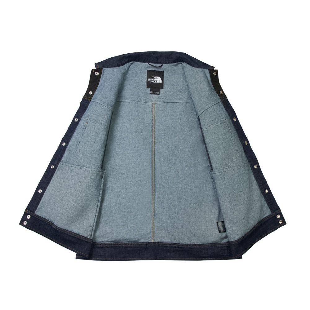 The North Face Urban Exploration CORDURA Aviator Navy DENIM JACKET Size US M / EU 48-50 / 2 - 3 Thumbnail