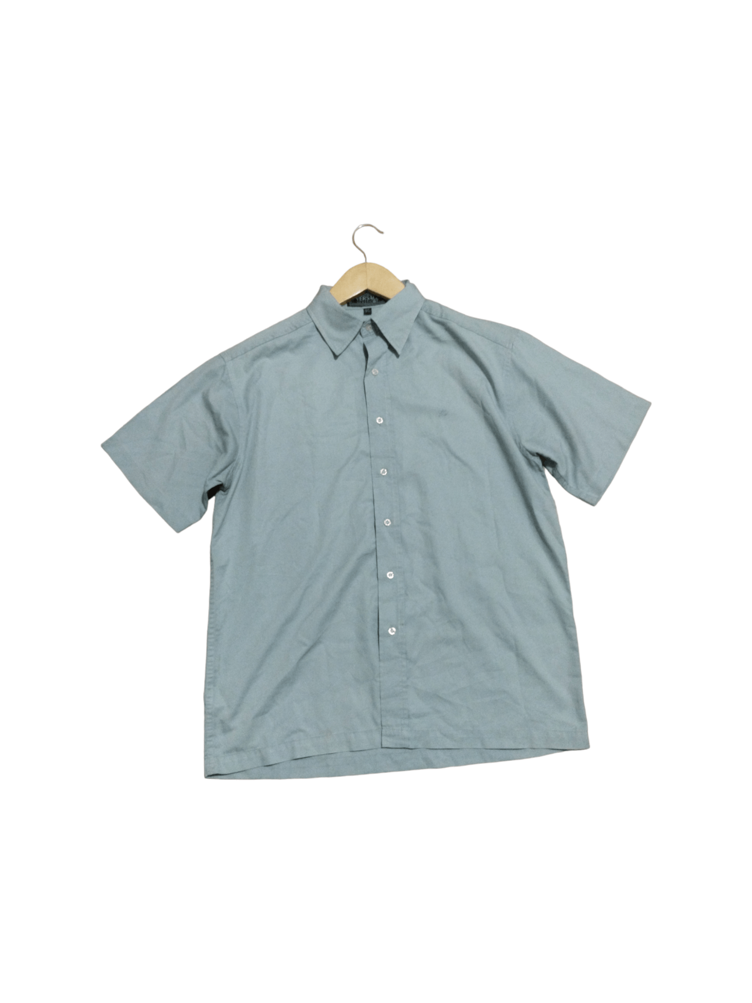 image of Versace V 2 Shirt Button Ups in Sage, Men's (Size Medium)
