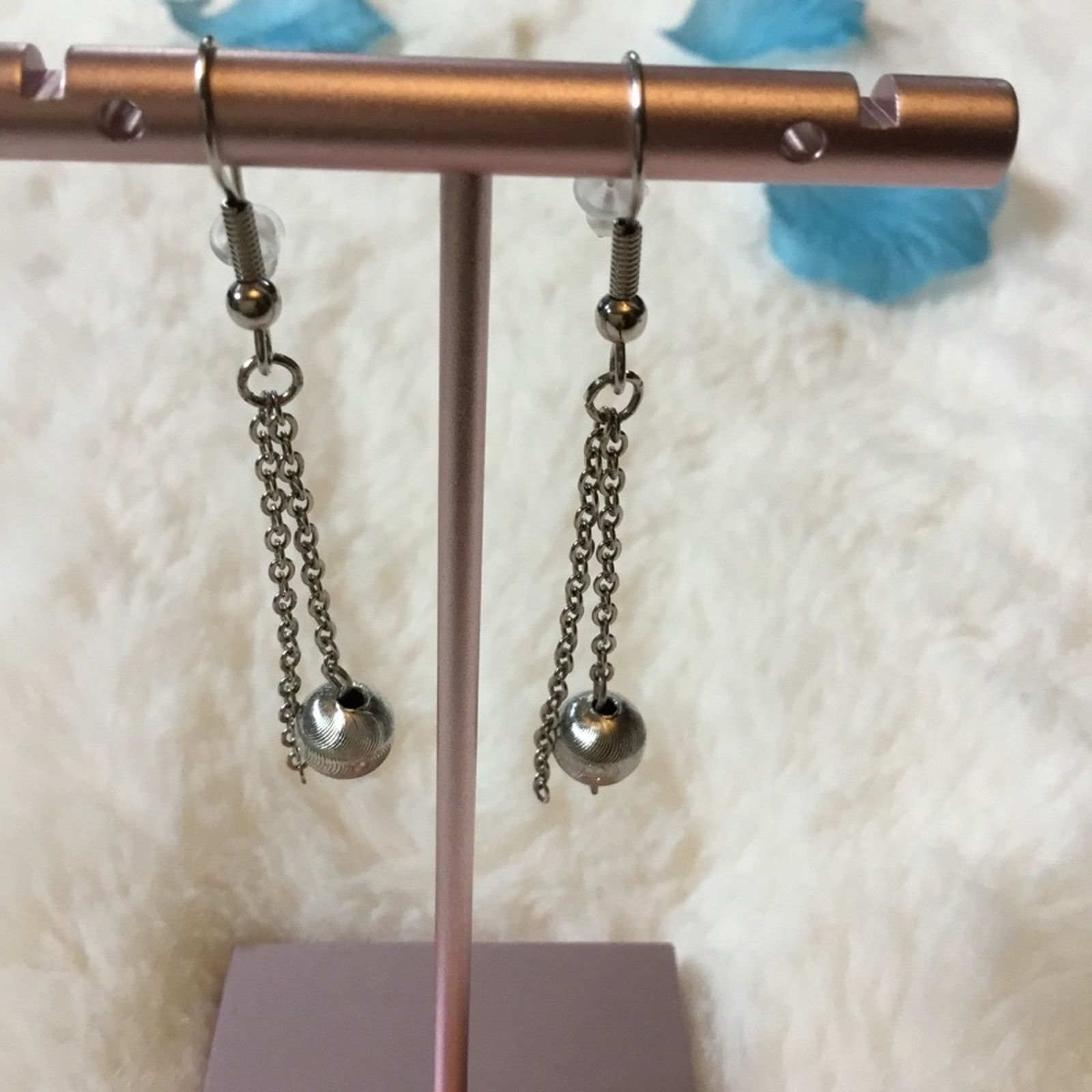 Other Silver Dangle Disco Balls Earrings Size ONE SIZE - 1 Thumbnail