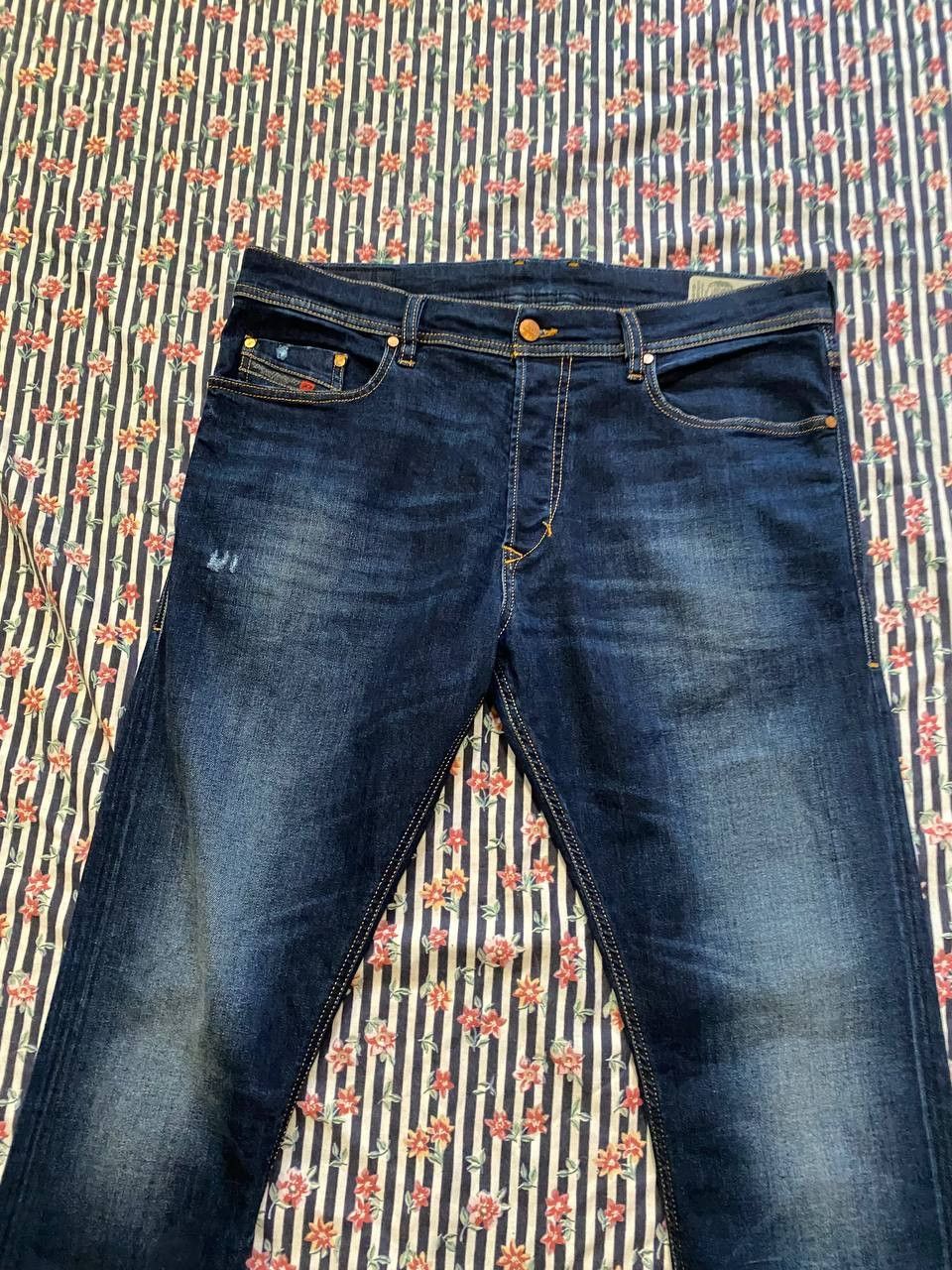 Diesel vintage jeans Diesel blue streetwear Y2K Size US 34 / EU 50 - 8 Thumbnail