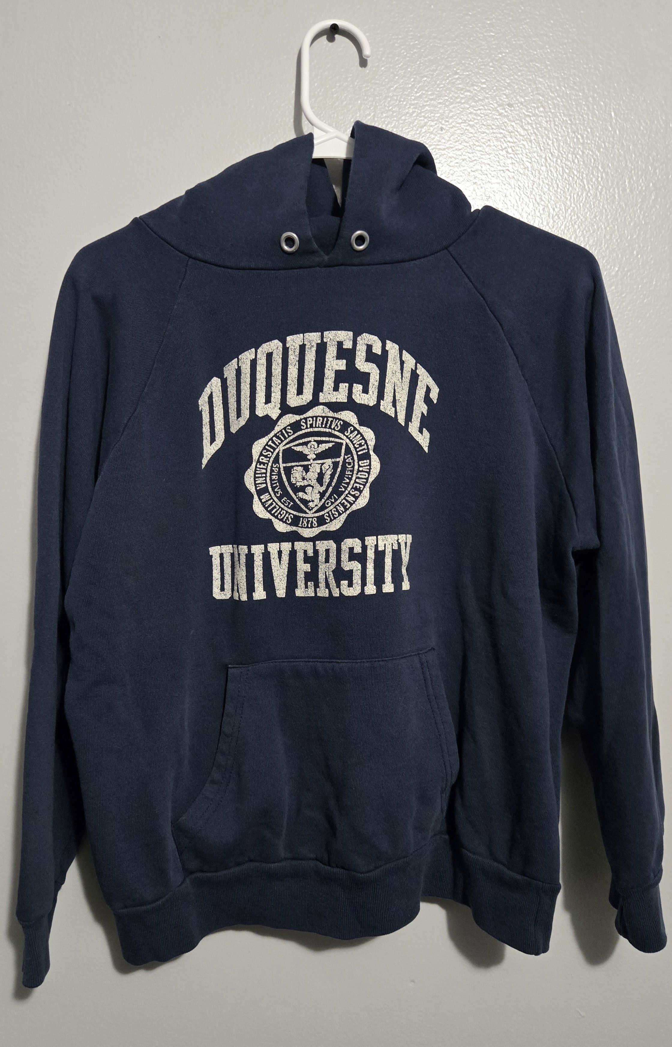 Champion Duquesne University Mid 80s Hoodie Women's L Size L / US 10 / IT 46 - 1 Thumbnail