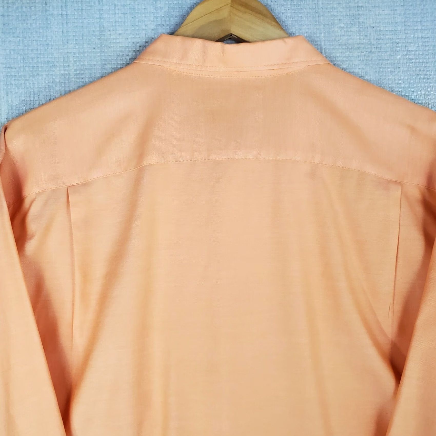 Polo Ralph Lauren VTG Polo Ralph Lauren Artist Workshirt Long Sleeve Button-Up Men's XL Orange Cotton Poplin Lightweight Casual, Vintage Polo Ralph Lauren Shirt Size US XL / EU 56 / 4 - 6 Thumbnail