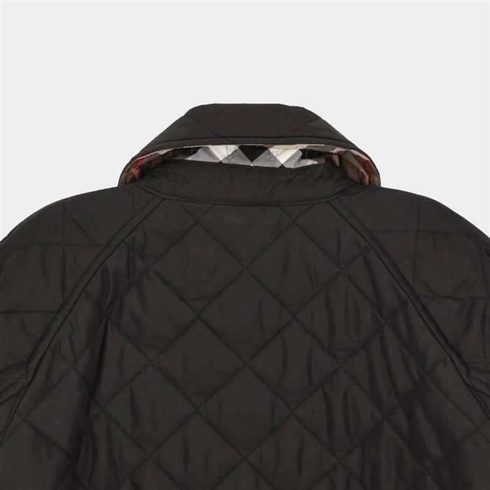 Burberry o1w1db10426 Quilted Long Jacket in Black Size XS / US 0-2 / IT 36-38 - 6 Thumbnail