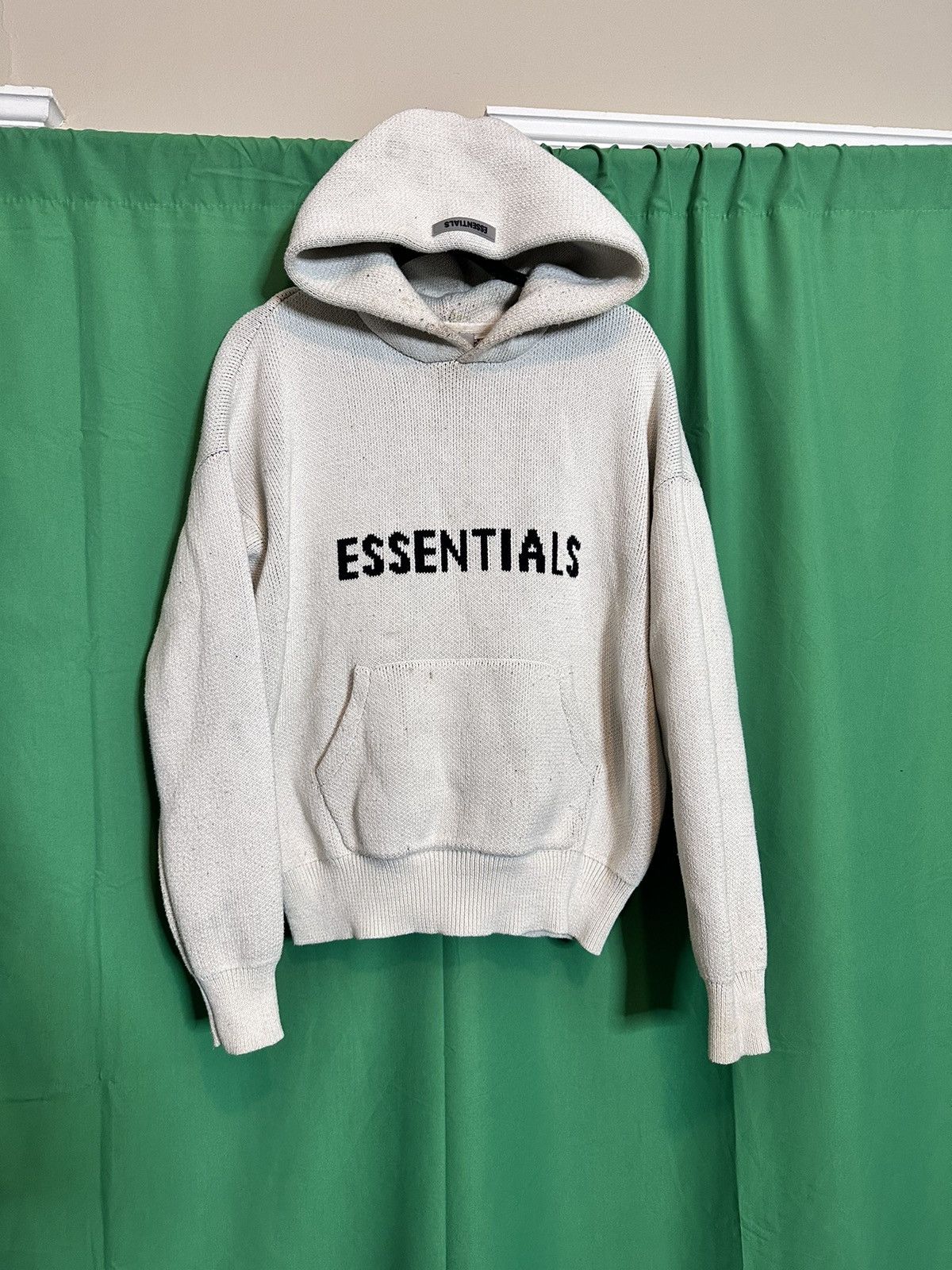 Fear Of God Essentials Knit Hoodie | Grailed