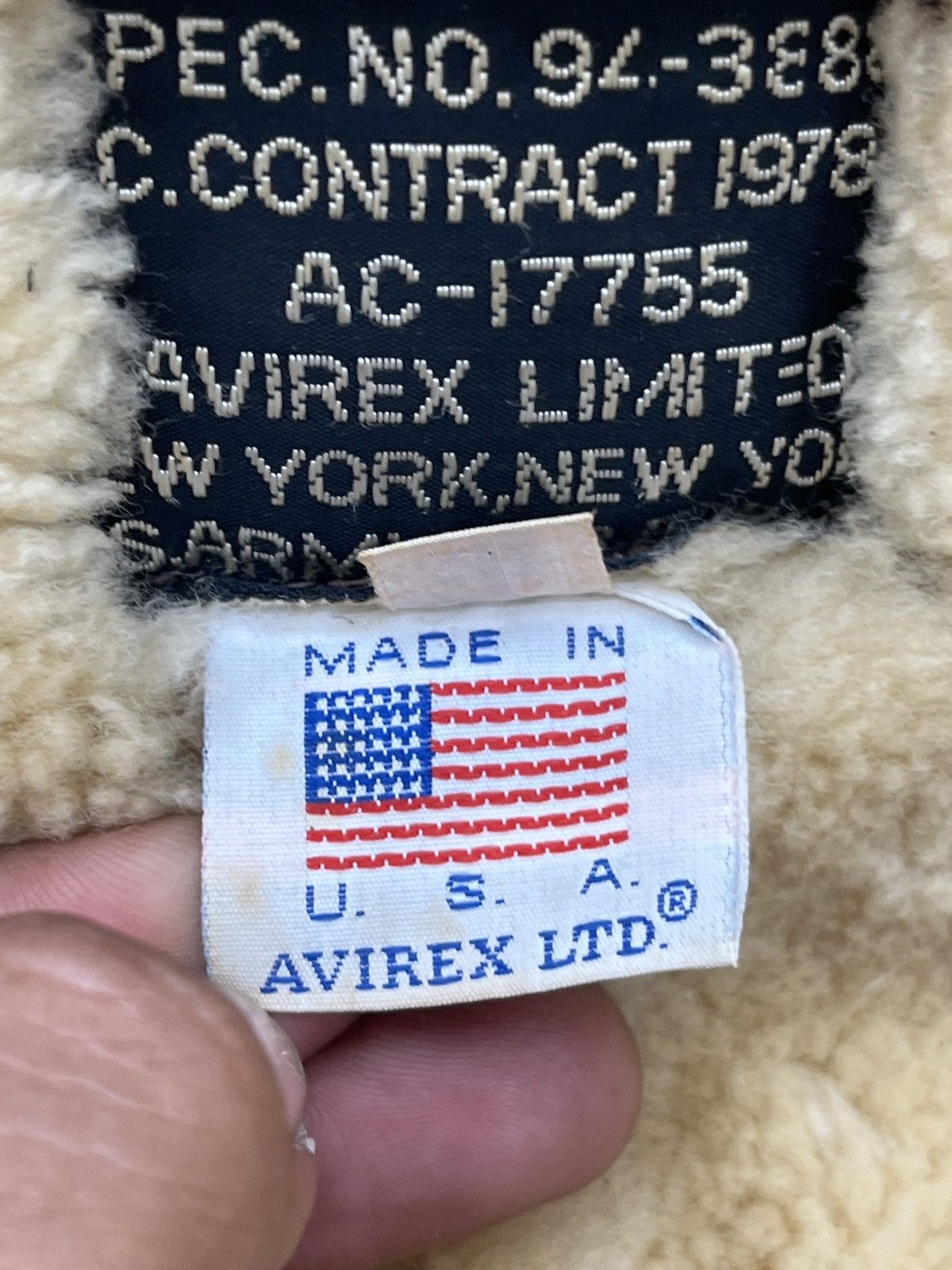 Avirex 🔥🔥🔥STEALS VTG AVIREX B-6 SHEEP SKIN LEATHER JACKET Size US S / EU 44-46 / 1 - 16 Thumbnail