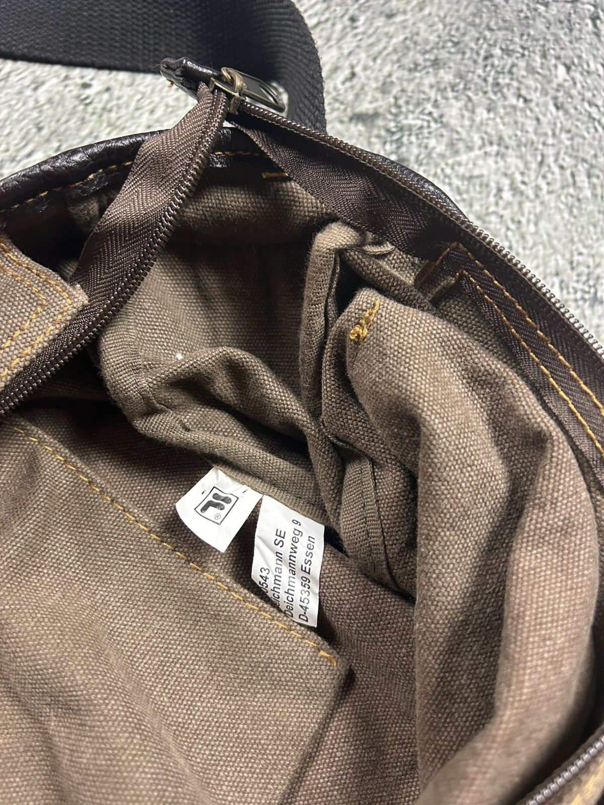 Fila Fila shoulder bag vintage brown Y2K Size ONE SIZE - 5 Thumbnail