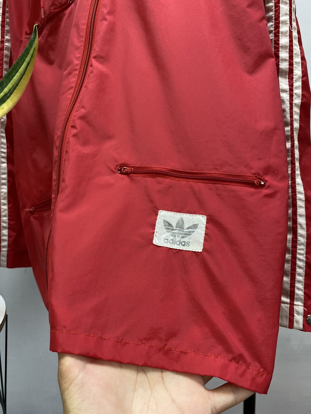 Vintage Vintage 60s 70s Adidas Raincoat Jacket Windbreaker Size US M / EU 48-50 / 2 - 6 Thumbnail