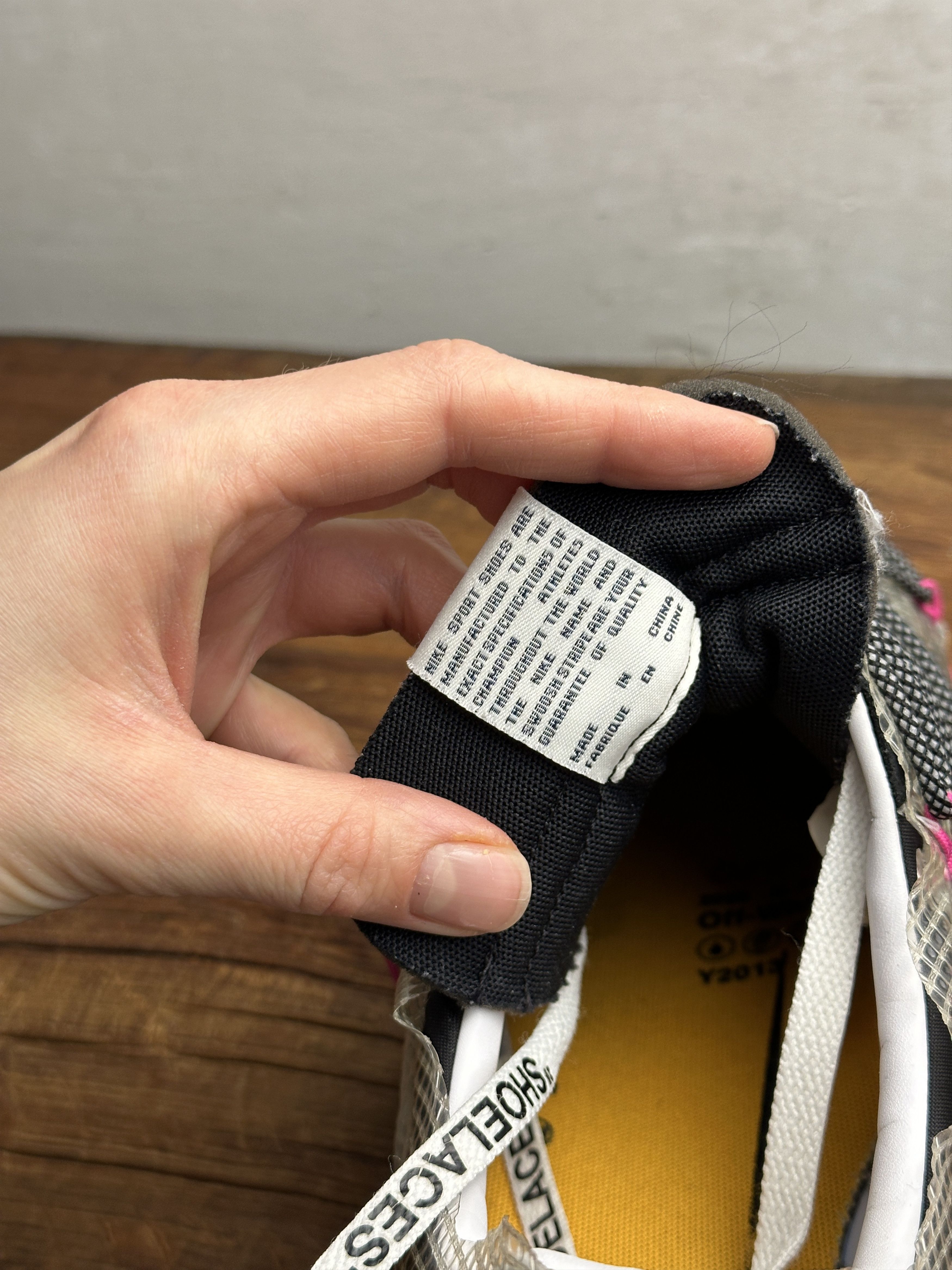Off-White Off-White x Nike Waffle Racer Fuchsia Sneakers Size US 12 / EU 45 - 12 Thumbnail