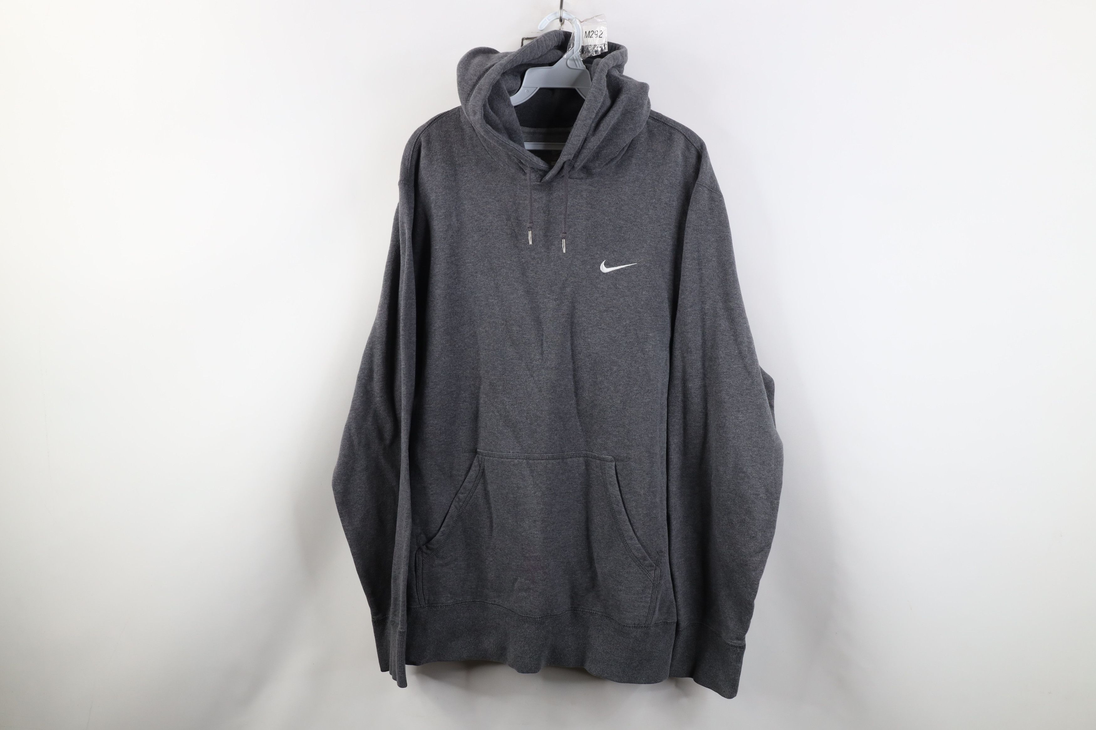 Nike Vintage Y2K Nike Mini Swoosh Heavyweight Hoodie Sweatshirt Size US XL / EU 56 / 4 - 1 Thumbnail