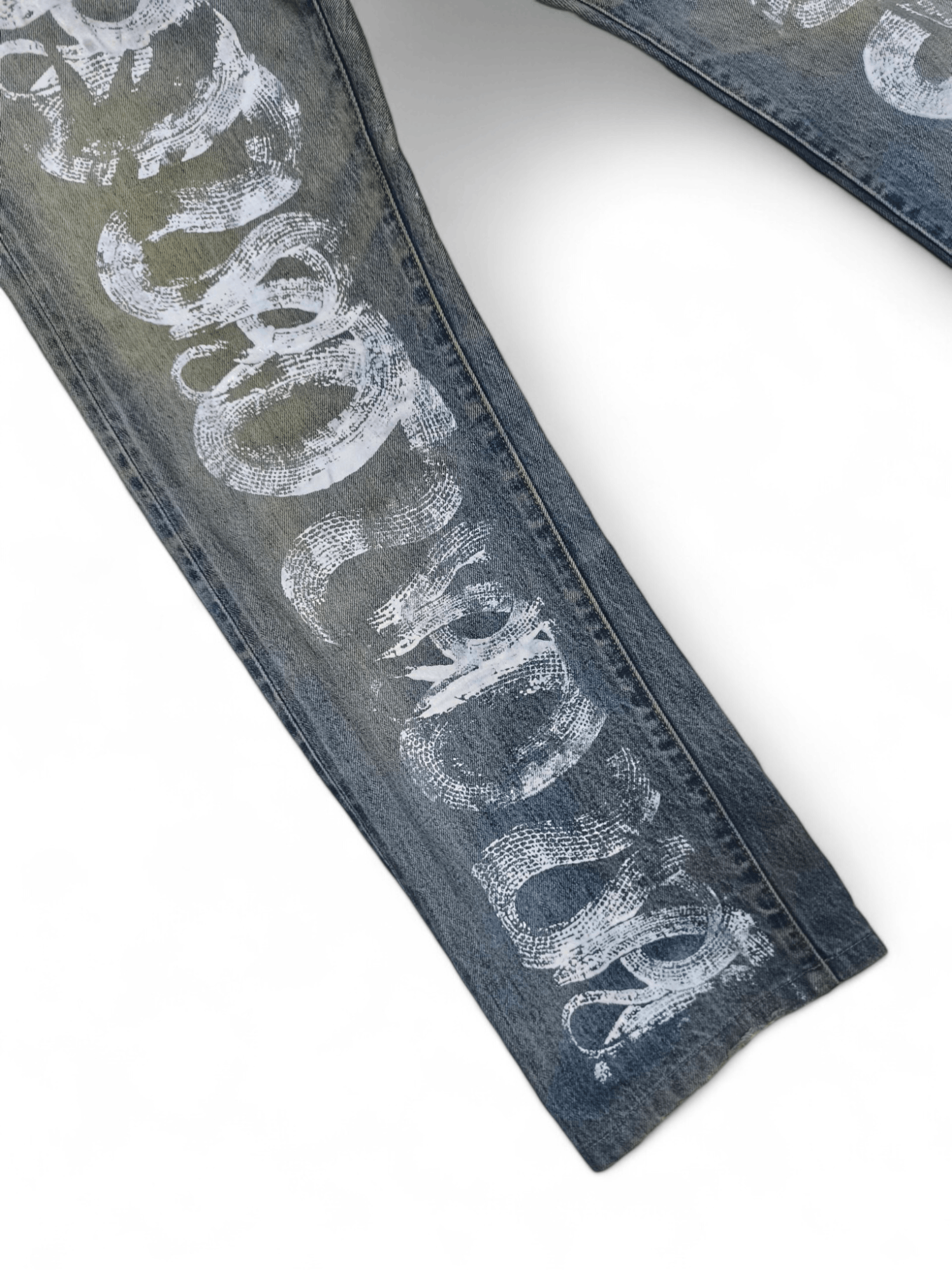 Uniqlo UNIQLO SELVEDGE DENIM LIKE HYSTERIC GLAMOUR SNAKE DENIM Size US 34 / EU 50 - 3 Thumbnail