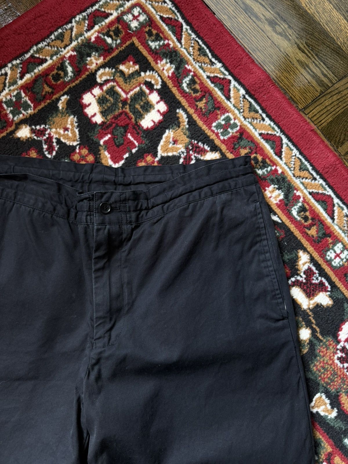 Comme des Garcons COMME DES GARCONS HOMME DEUX Black Chino Pants Black Size S Size US 28 / EU 44 - 7 Thumbnail