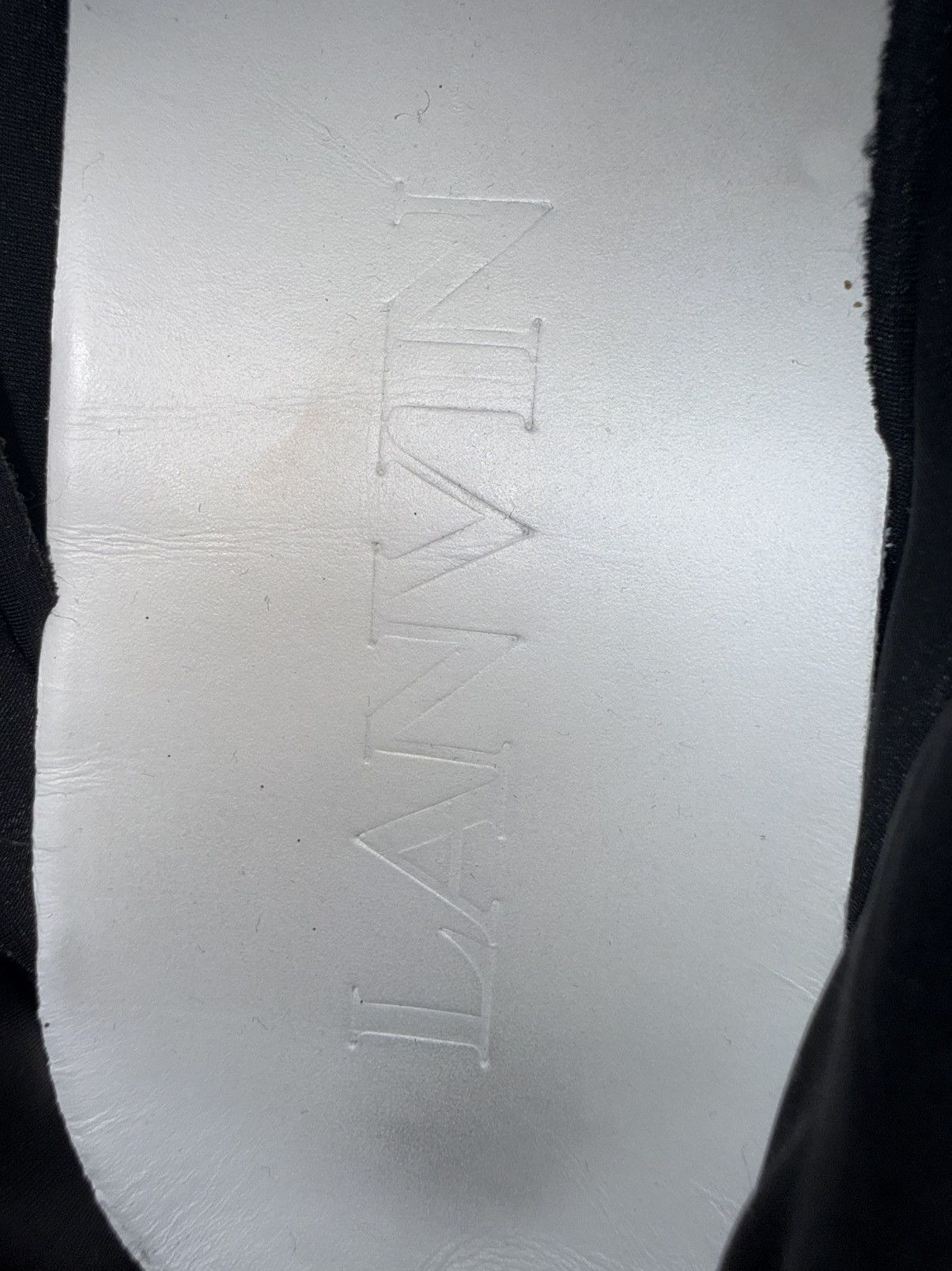Lanvin Lanvin Curb Sneakers Black Glitter Size US 10 / EU 43 - 16 Thumbnail