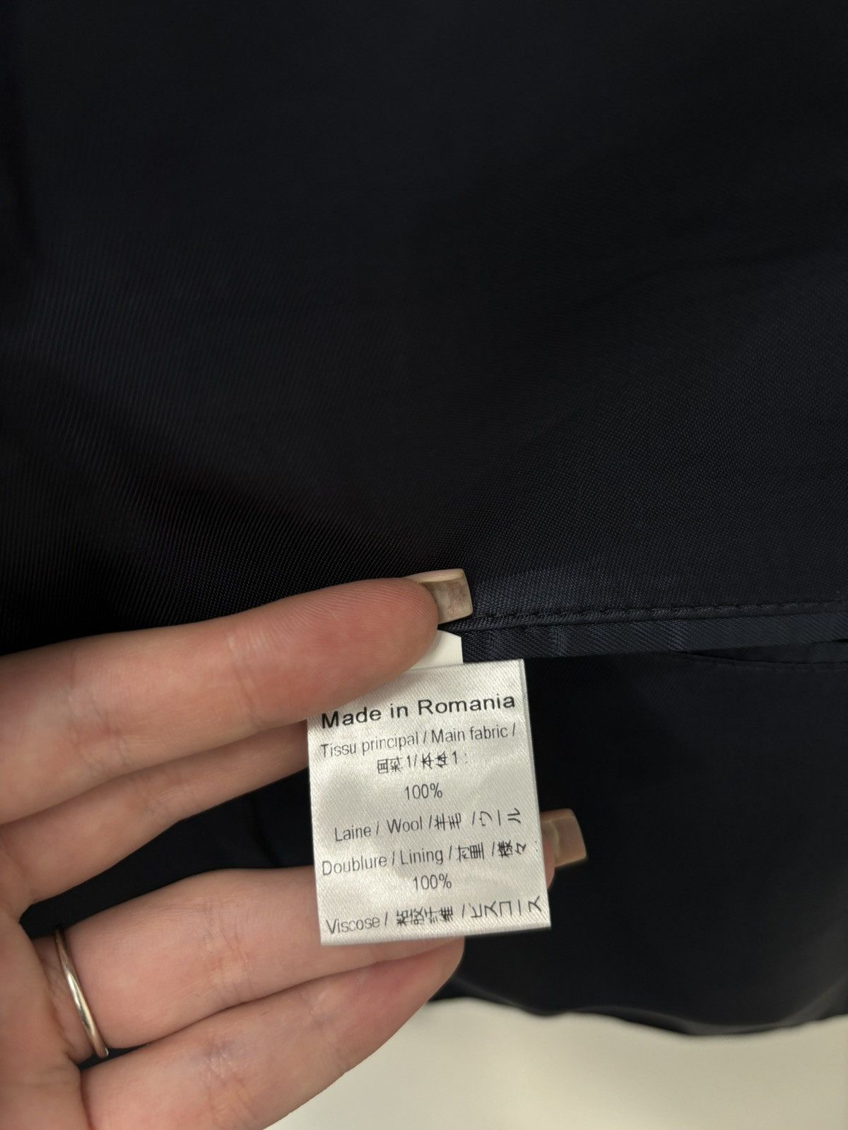 Louis Vuitton Louis Vuitton Uniform Navy Classic Luxury Wool Blazer Size 40R - 13 Thumbnail