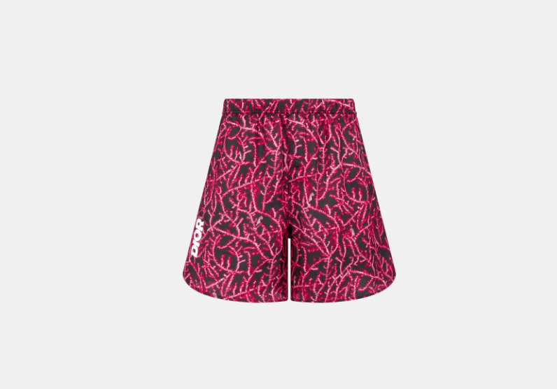 Dior o1w1db10525 483C10 Italic Short in Black/Red Size US 34 / EU 50 - 1 Thumbnail