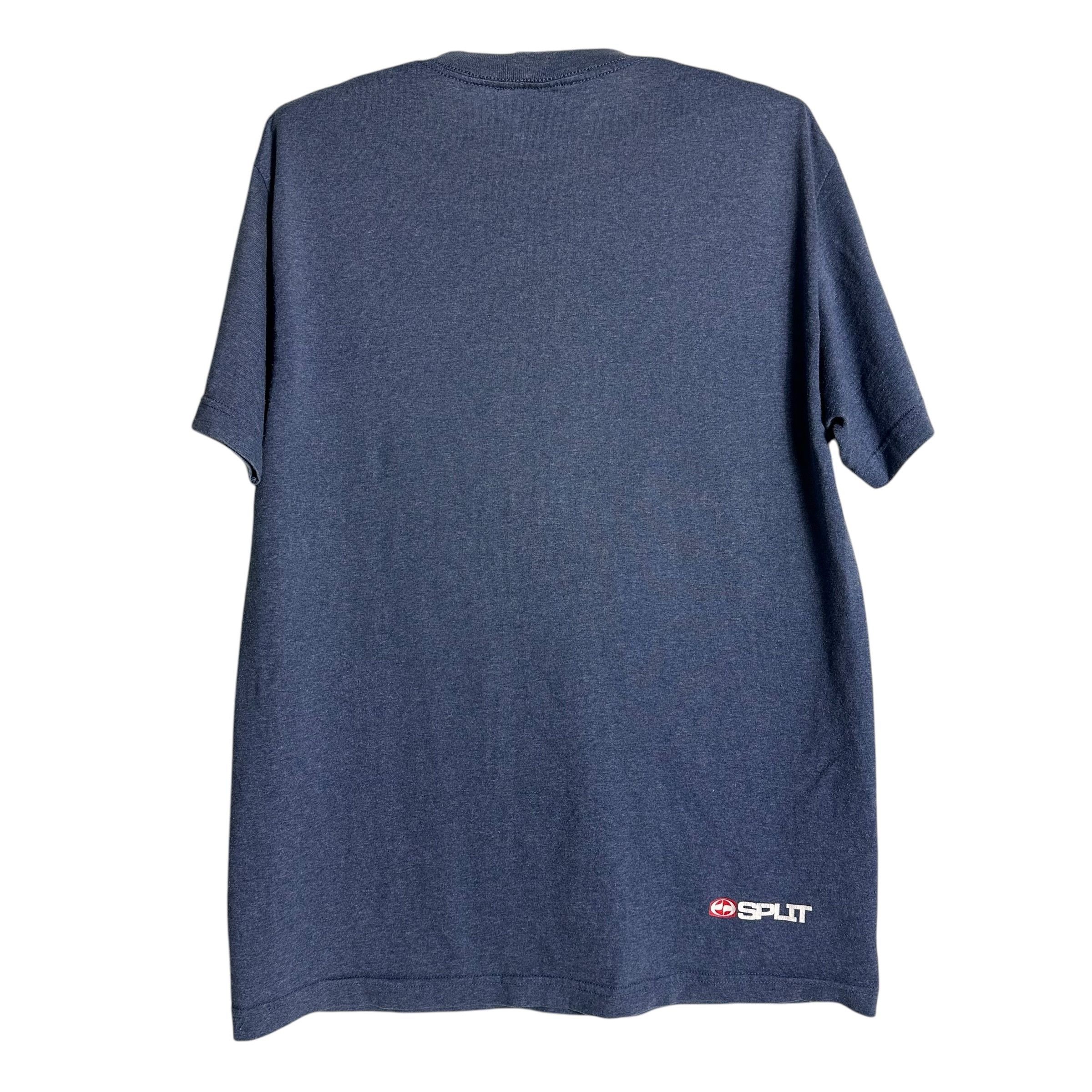 Split 🔥RARE🔥Vintage Split Skateboard Spell Out T-shirt Size US L / EU 52-54 / 3 - 3 Thumbnail