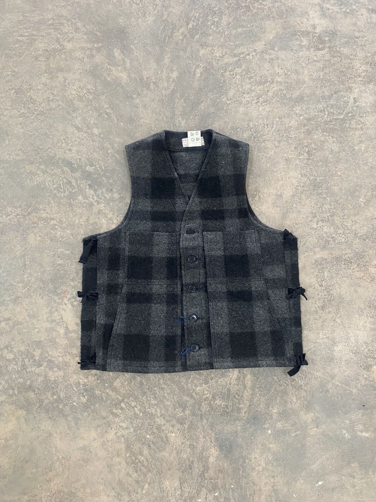Filson Filson Mackinaw Garment Wool Native Vest 80s Plaid Size US M / EU 48-50 / 2 - 12 Thumbnail