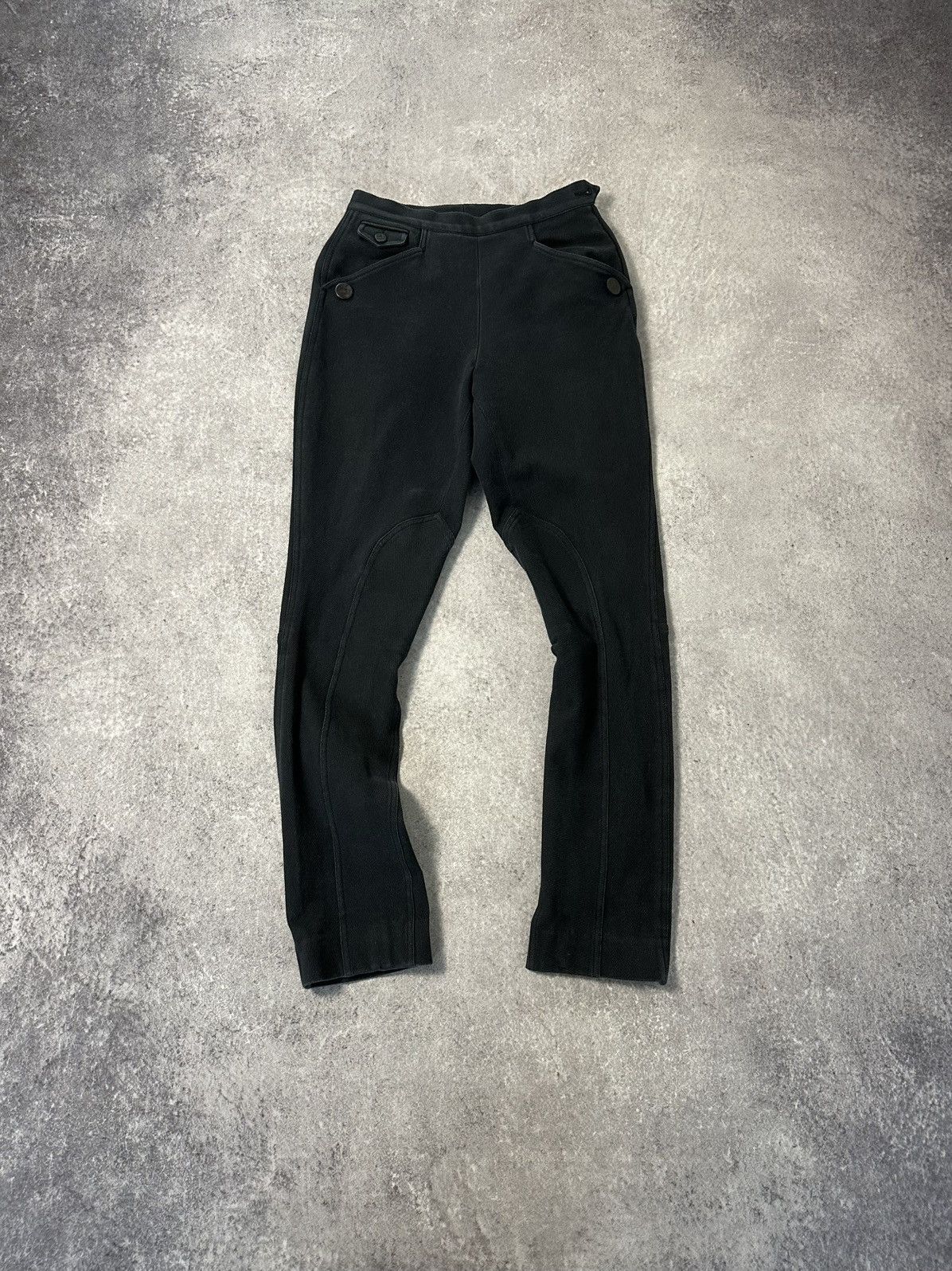 Hermes Hermes Vintage Skinny Pants Size 25" / US 0 / IT 36 - 1 Thumbnail